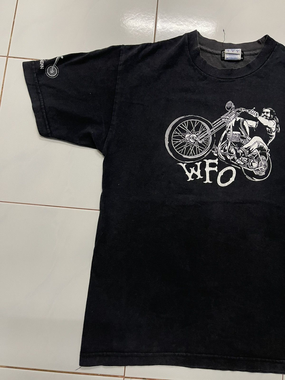 Vintage VINTAGE WFO CUTRATE JORDAN MOTO STYLE TSHIRT FADED Size US M / EU 48-50 / 2 - 5 Thumbnail