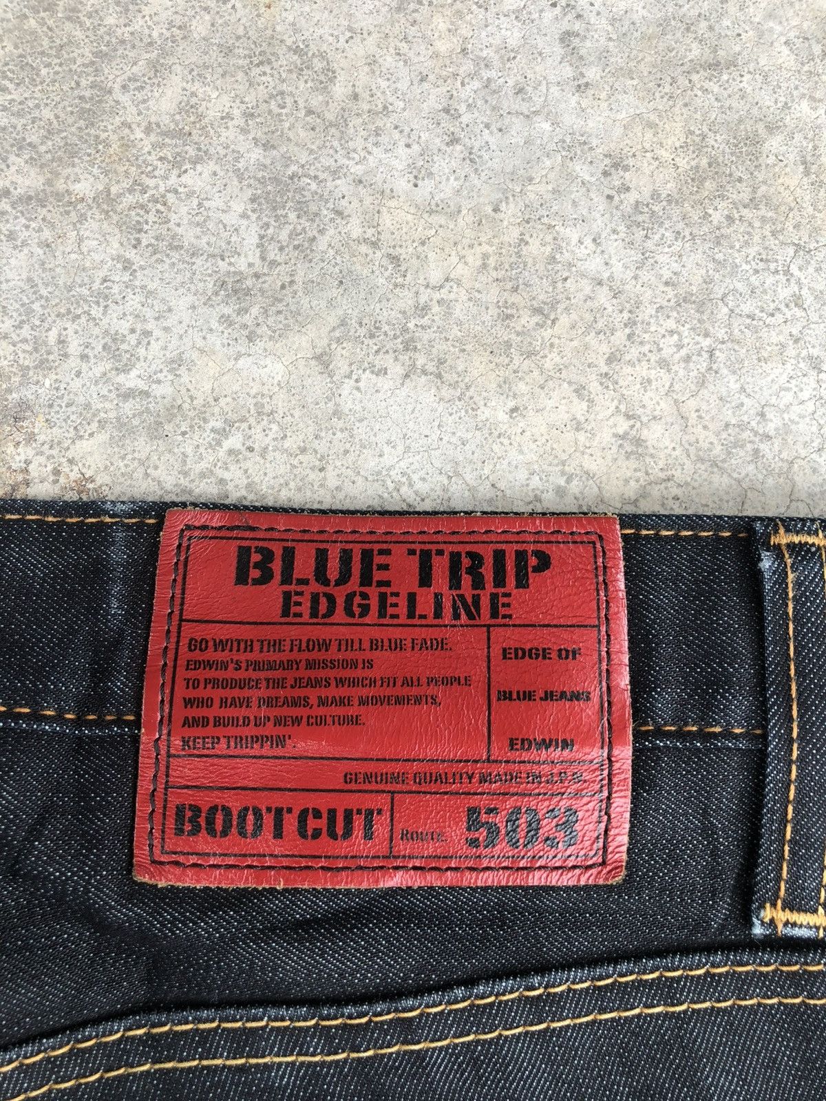 If Six Was Nine Japanese Edwin Flared Jeans Bootcut Jeans Size US 31 - 18 Thumbnail