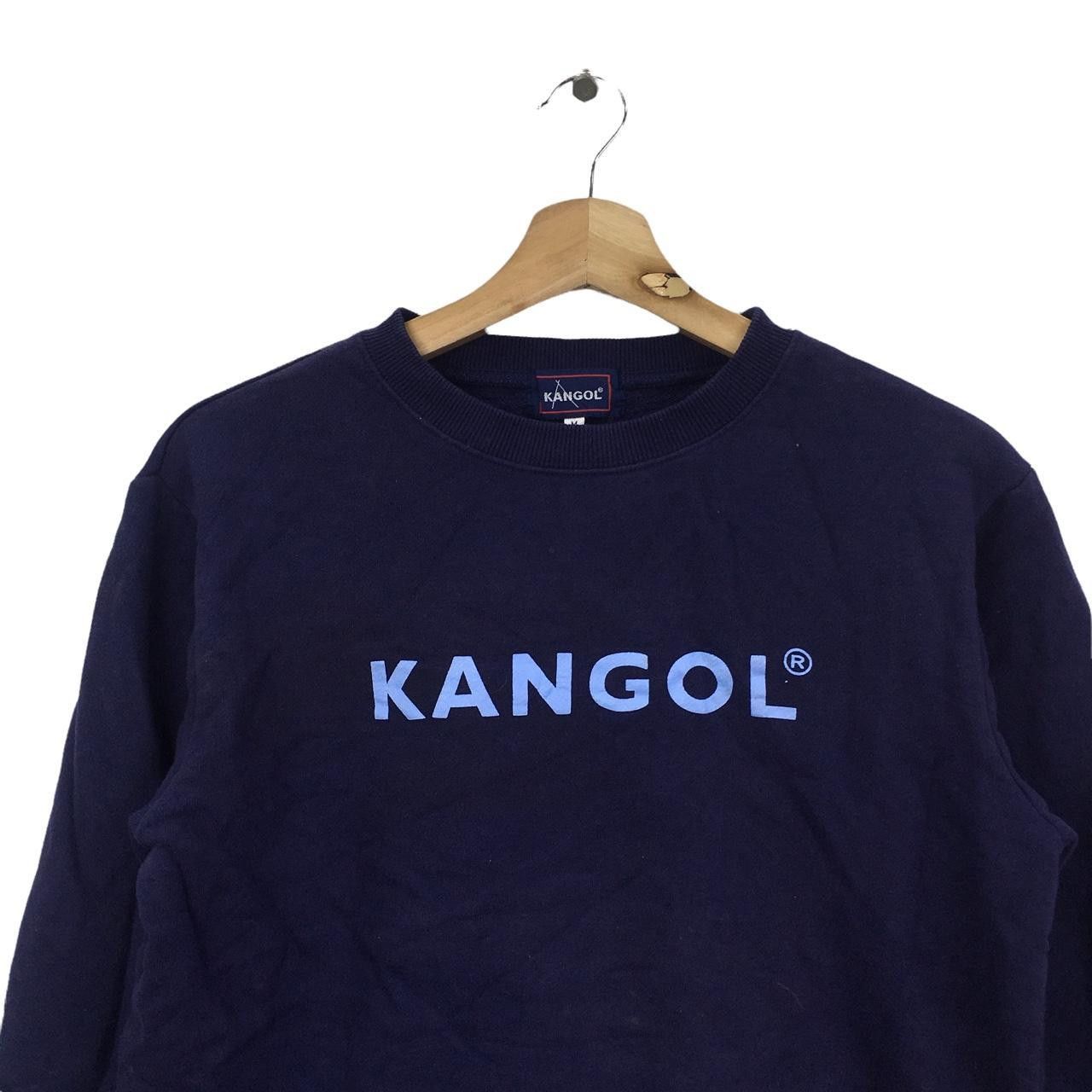 Vintage Vtg 90’ KANGOL UNITED KINGDOM Sweatshirt Center Logo Sweater Size L / US 10 / IT 46 - 2 Thumbnail