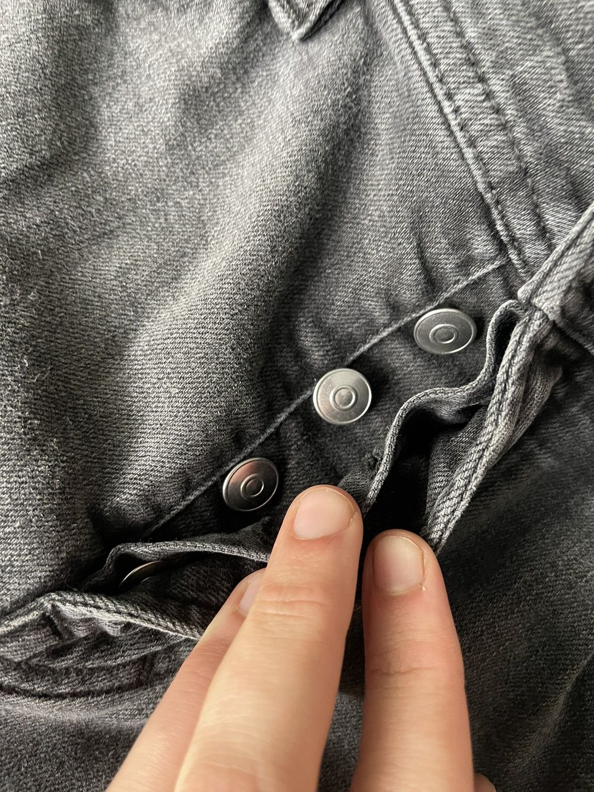 Acne Studios Acne Studios avant garde skinny fit graphite jeans denim Size US 32 / EU 48 - 9 Thumbnail