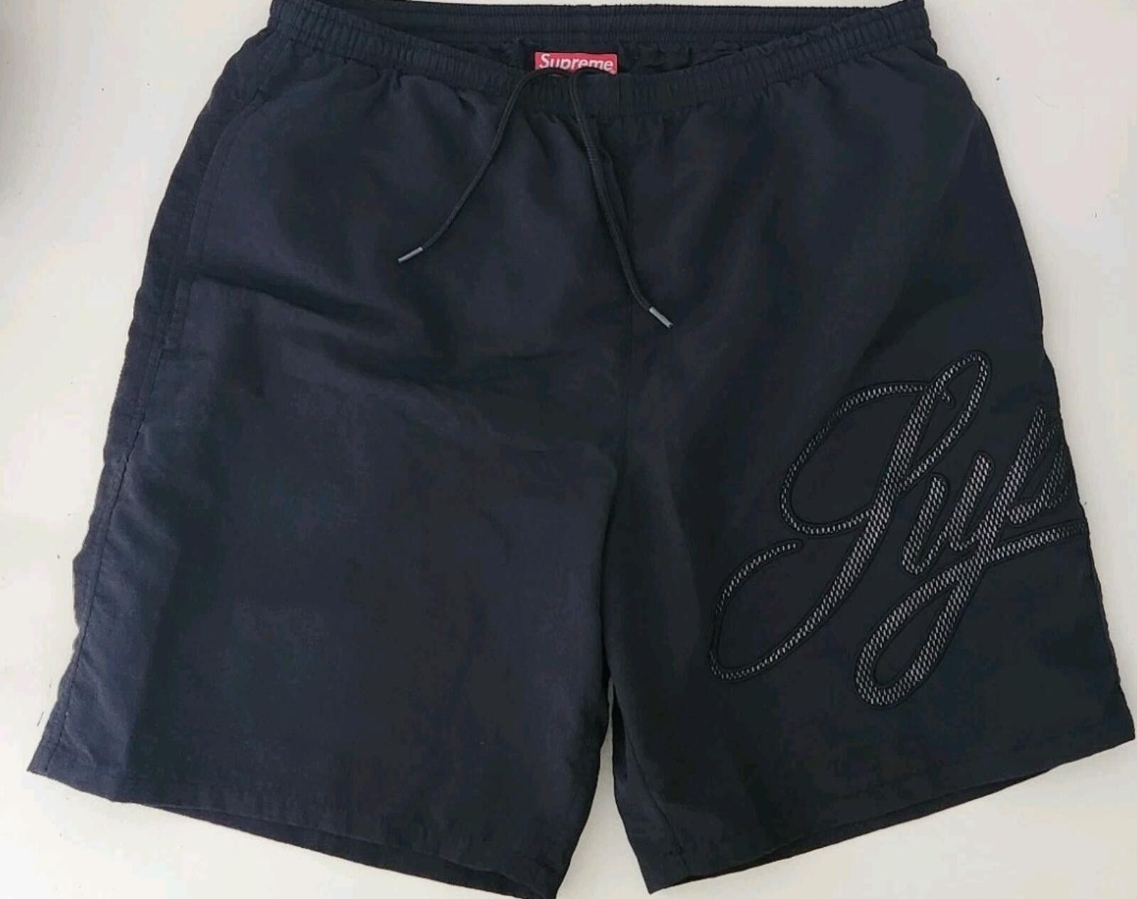 Supreme SS20 Supreme Mesh Panel Water Short Size M Bright Teal