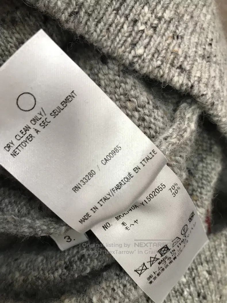 Thom Browne Thom Browne Christmas Dog Sweater Size US L / EU 52-54 / 3 - 5 Thumbnail