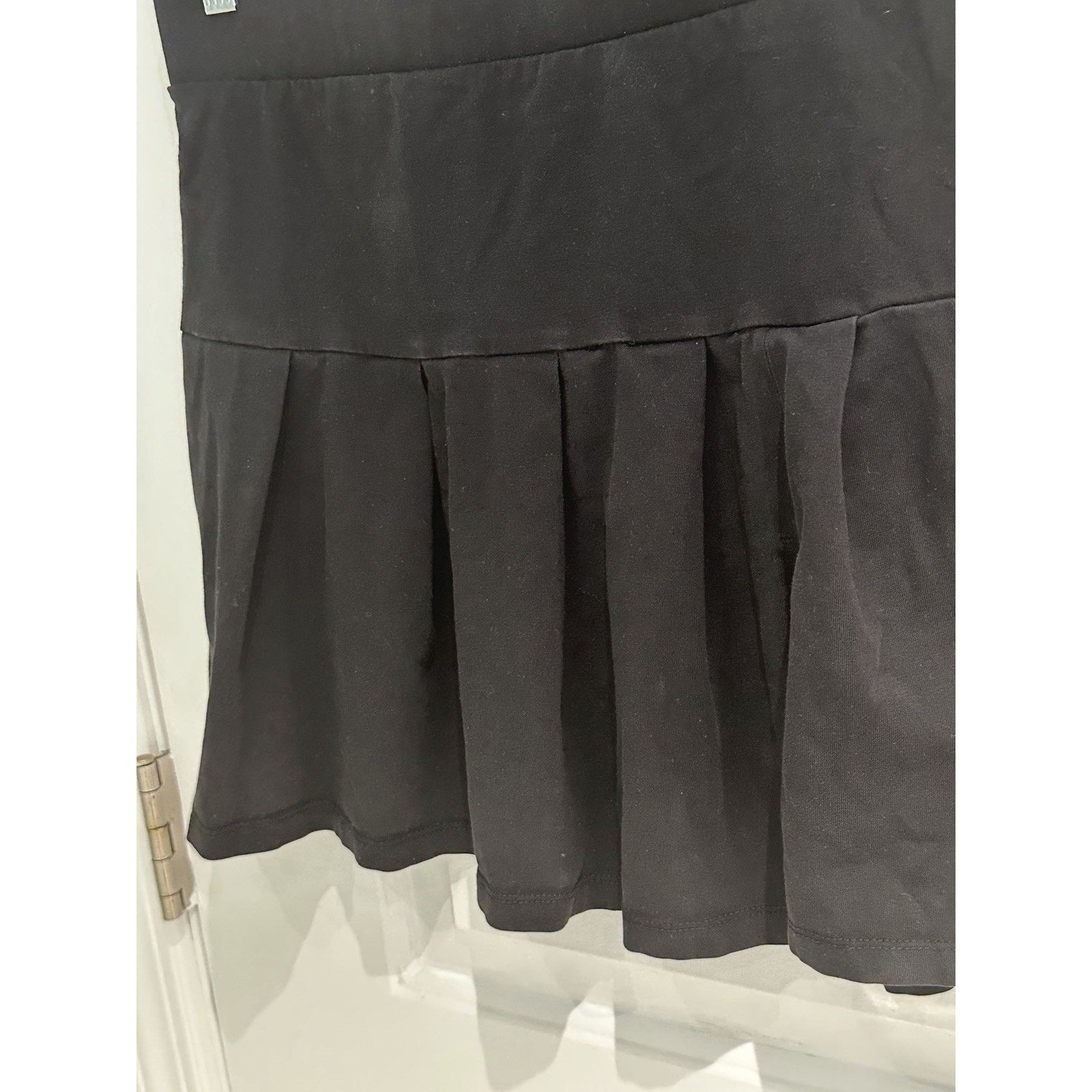 Primark Primark Women’s Black Drop-Waist Mini Skirt Size 8 / Medium Size 30" / US 8 / IT 44 - 4 Thumbnail