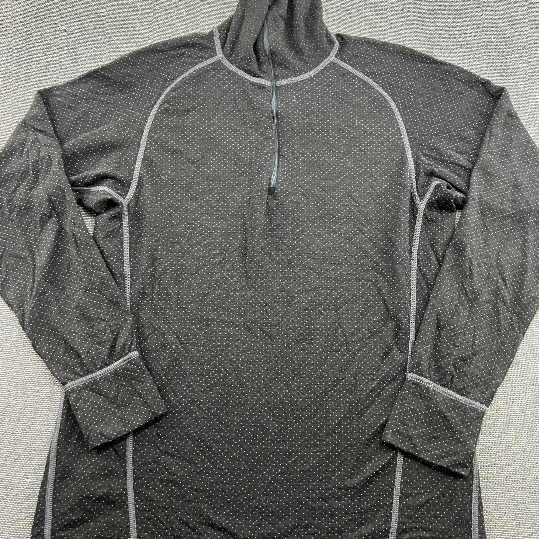Vintage Devold Base Layer Shirt Mens XL Black Merino Wool Outdoor Hiking Thermo Cool Shirt Size US XL / EU 56 / 4 - 2 Thumbnail