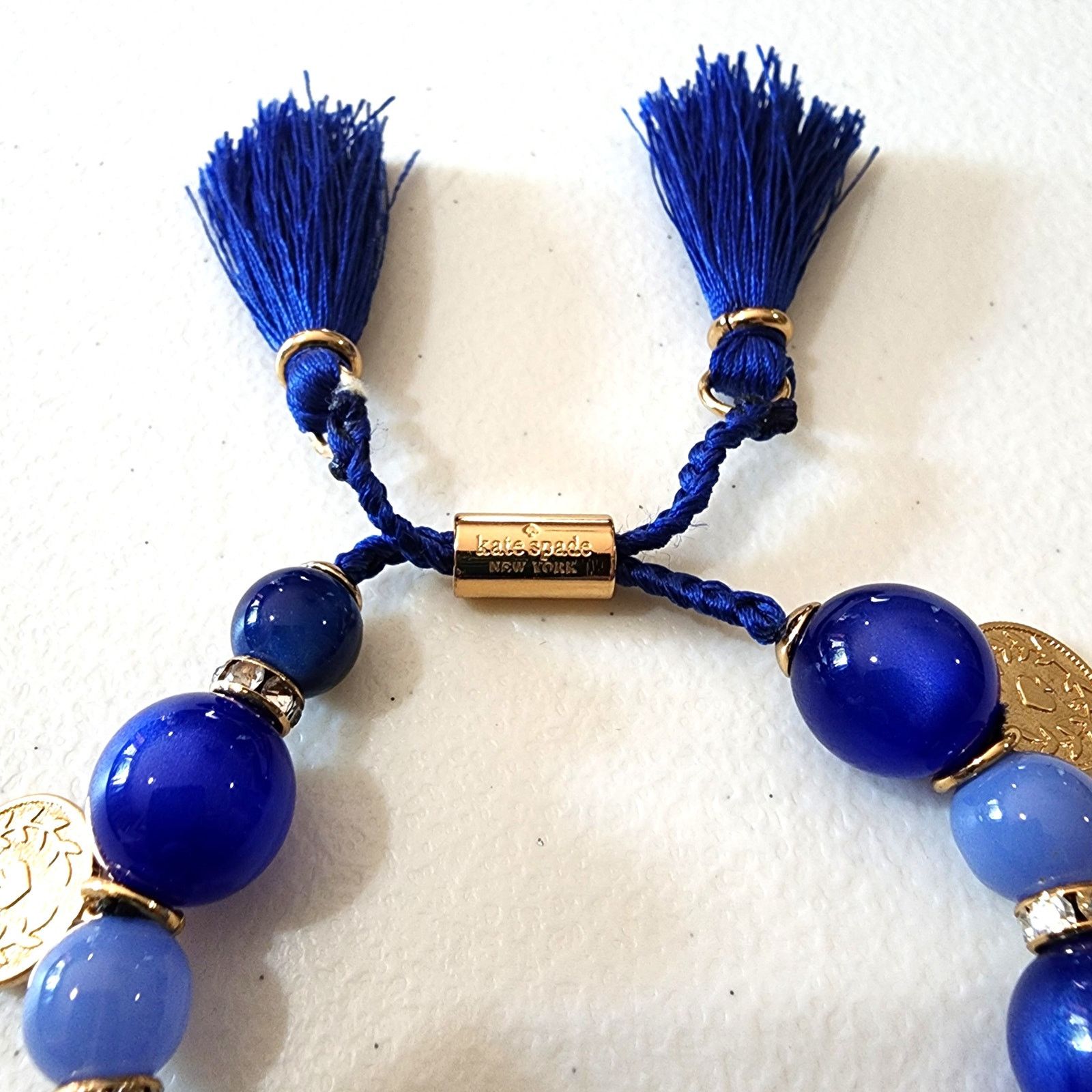 Kate Spade Kate Spade Pretty Poms Coin Charm Festival Tassel Bracelet Size ONE SIZE - 4 Thumbnail
