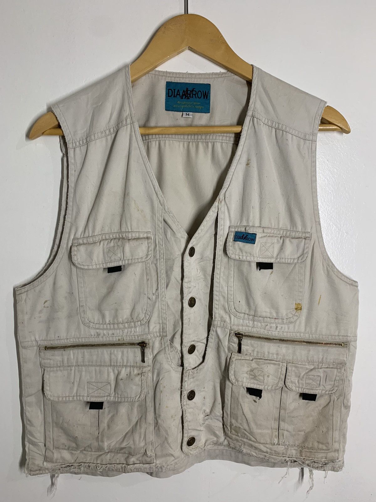Japanese Brand × Vintage Vintage Dia Arrow Vest Size US M / EU 48-50 / 2 - 1 Thumbnail