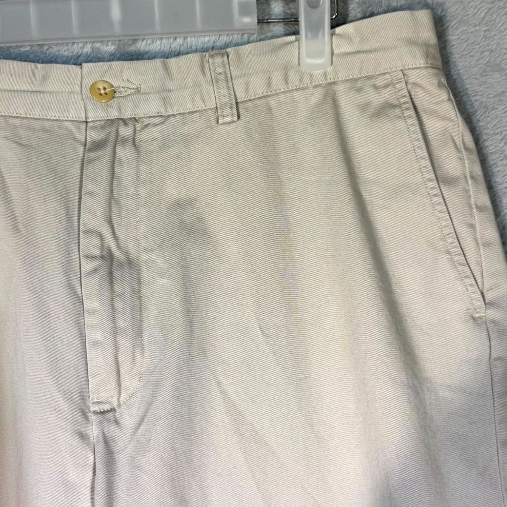 Polo Ralph Lauren Polo Ralph Lauren Prospect Pants Men’s 36 x 29 Beige Flat Front Mid-Rise Cotton Pants Size US M / EU 48-50 / 2 - 4 Thumbnail