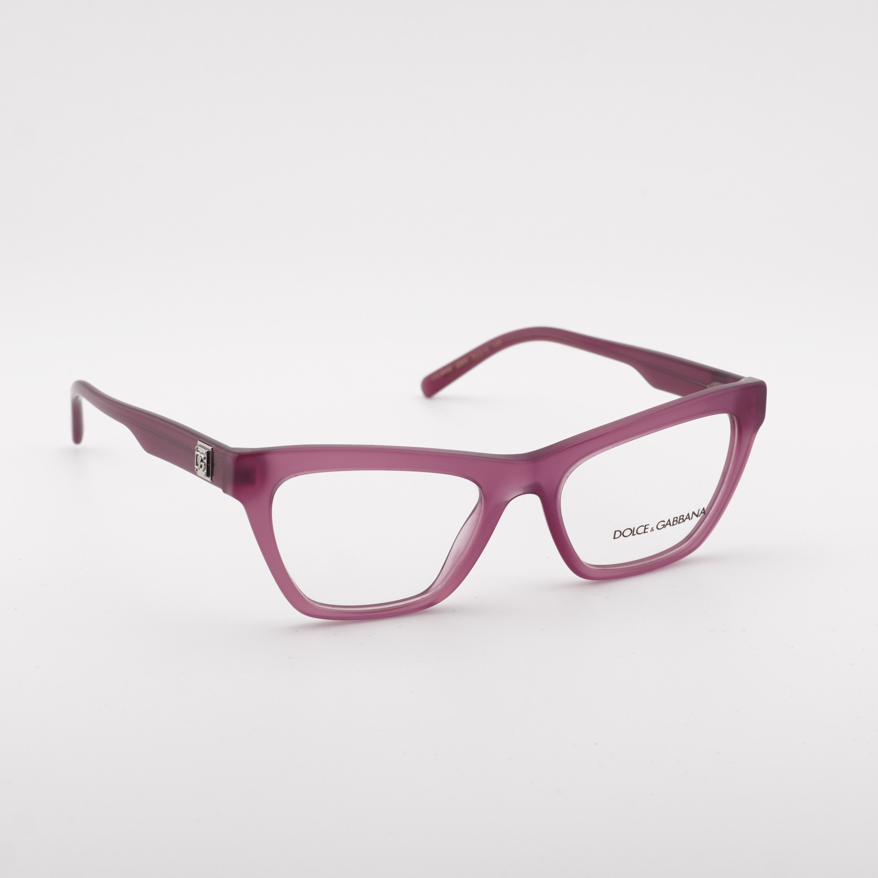 Dolce & Gabbana DG3359 2966 Eyeglasses Cat Eye Raspberry