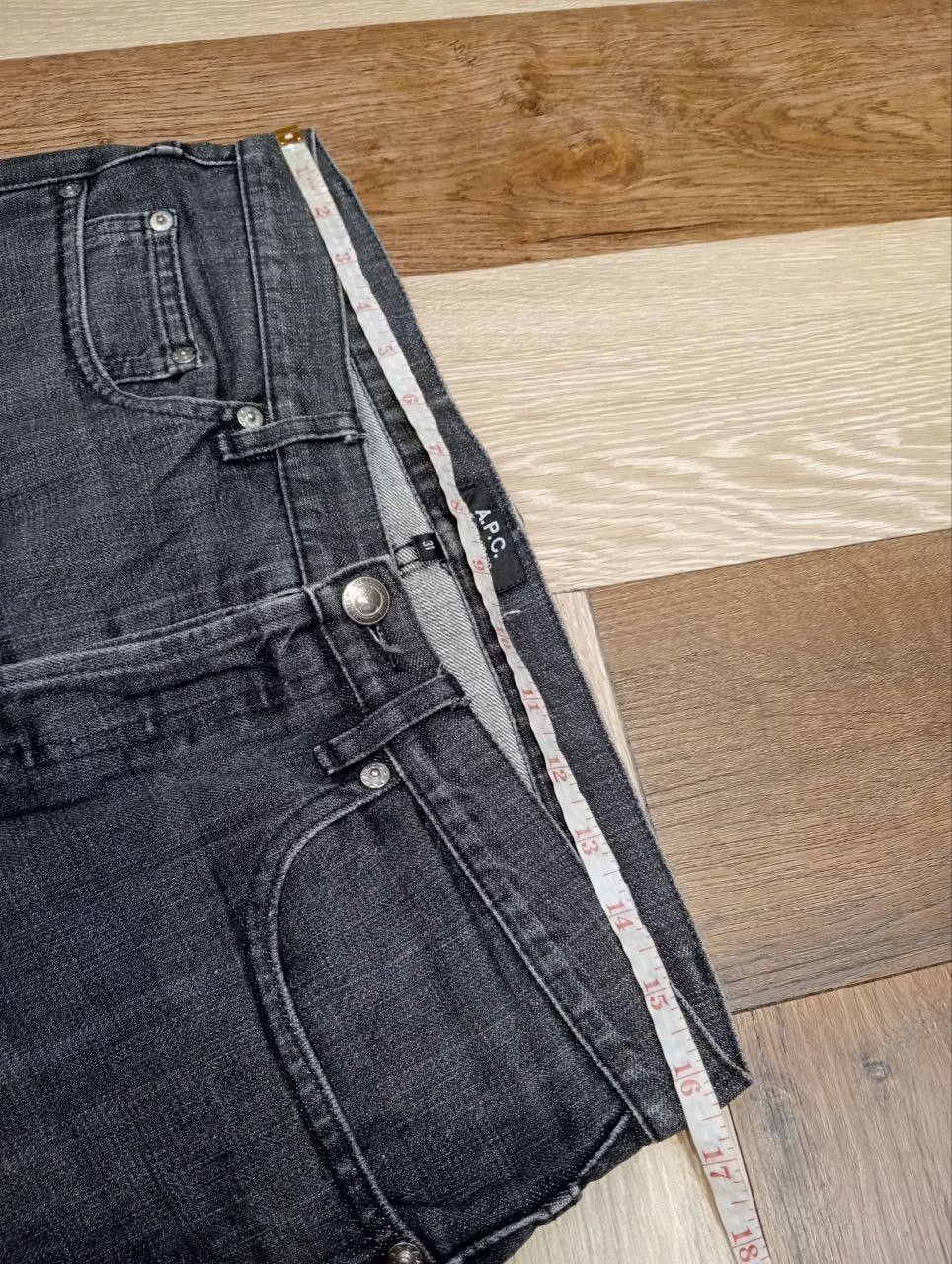 A.P.C. A.P.C COTTON DENIM PANTS Size US 31 - 10 Thumbnail