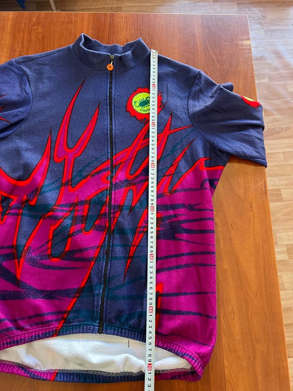 Vintage 1970 RARE CASTELLI LIMITED ART “FIRE” BIKE CYCLING JACKET XL Size US XL / EU 56 / 4 - 13 Thumbnail