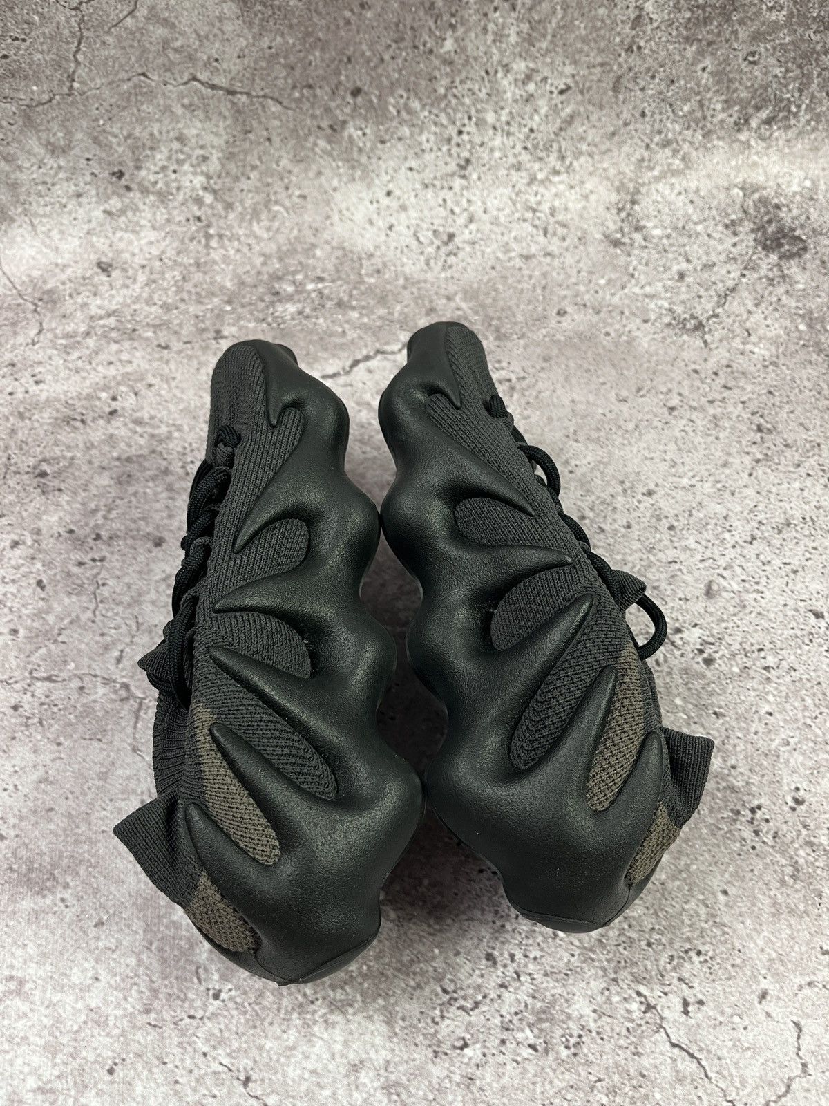 Adidas × Kanye West Adidas Yeezy Knit Runner Black Sneakers Women EU37 Techwear Size US 7.5 / IT 37.5 - 4 Thumbnail