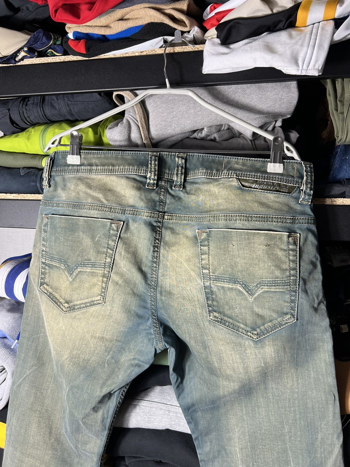 👖 Diesel Safado Regular Slim Straight Jeans Made in Italy