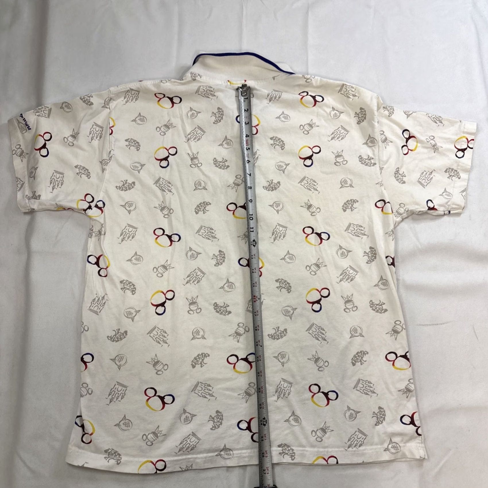 Disney VINTAGE Walt Disney World 2000 Polo Shirt Men's XL Gray Combed Cotton Mickey Size US XL / EU 56 / 4 - 7 Thumbnail
