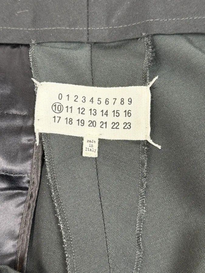 Maison Margiela AW2021 Maison Margiela Black Suit Tailored Pants Size US 32 / EU 48 - 9 Thumbnail