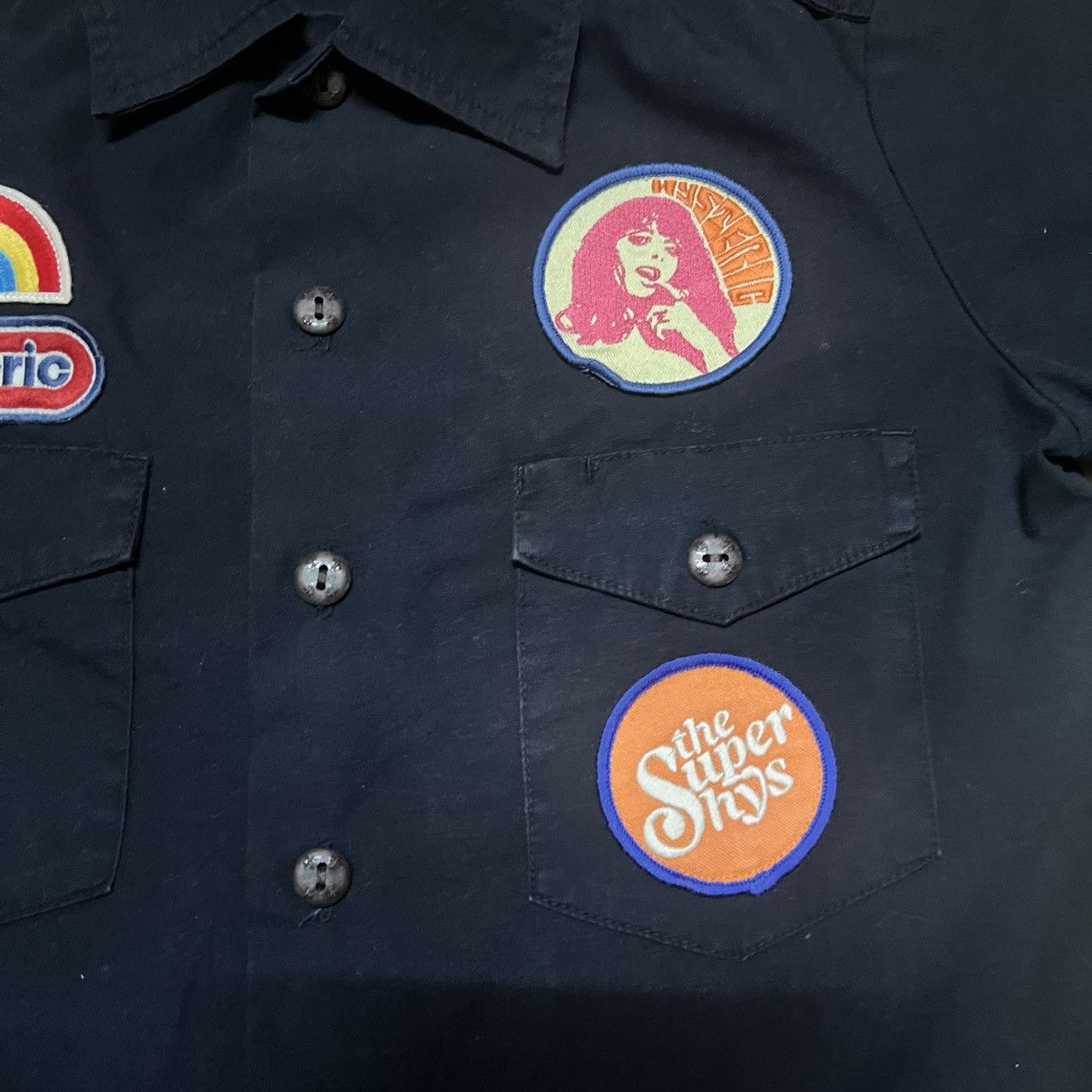 Hysteric Glamour Hysteric Glamour Full Patches Button Up Shirt Size XS / US 0-2 / IT 36-38 - 2 Thumbnail