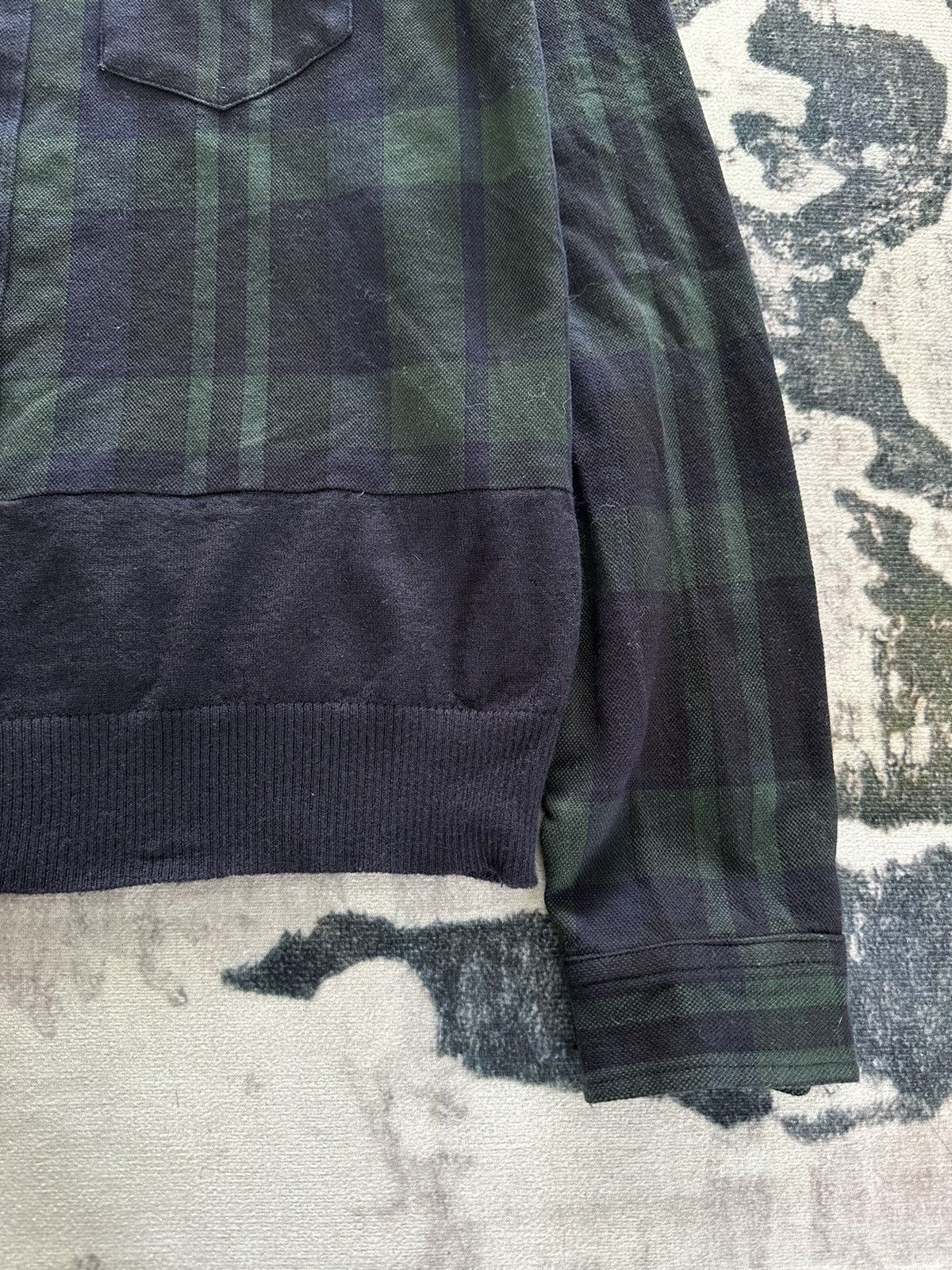 08sircus × Kiminori Morishita AW14 08sircus by Kiminori Morishita plaid polo shirt Size US S / EU 44-46 / 1 - 6 Thumbnail