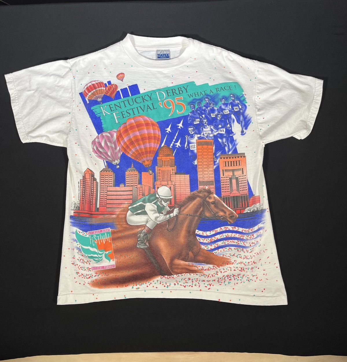 Other Kentucky Derby 95’ Vintage Tee Size US L / EU 52-54 / 3 - 1 Thumbnail