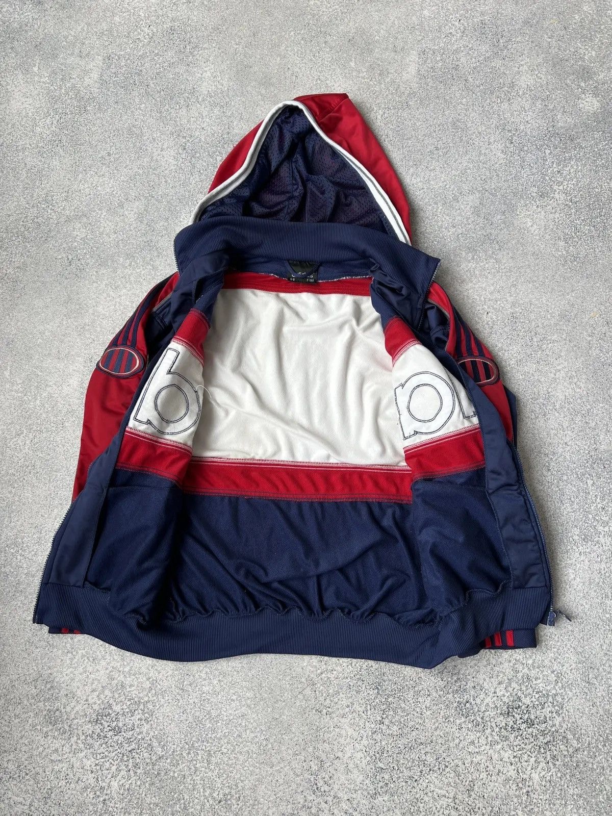 Adidas × Vintage Vintage Adidas big logo 90s style zip hoodie Size US M / EU 48-50 / 2 - 5 Thumbnail