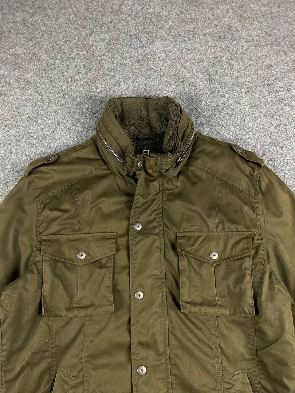Japanese Brand thruxton japanese brand jacket sherpa lining nice design Size US XL / EU 56 / 4 - 2 Thumbnail