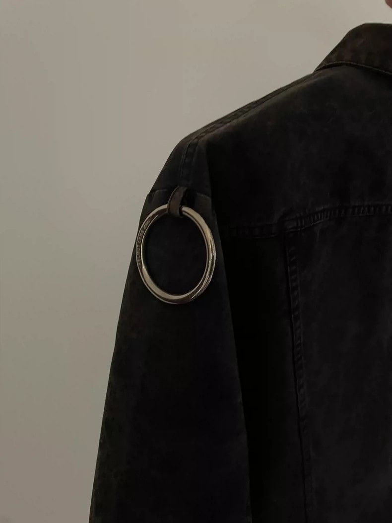 Helmut Lang HELMUT LANG size50 Jacket iron ring Size US M / EU 48-50 / 2 - 2 Thumbnail