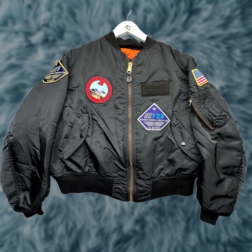 Alpha Industries VINTAGE Alpha Industries MA-1 NASA Flight Jacket