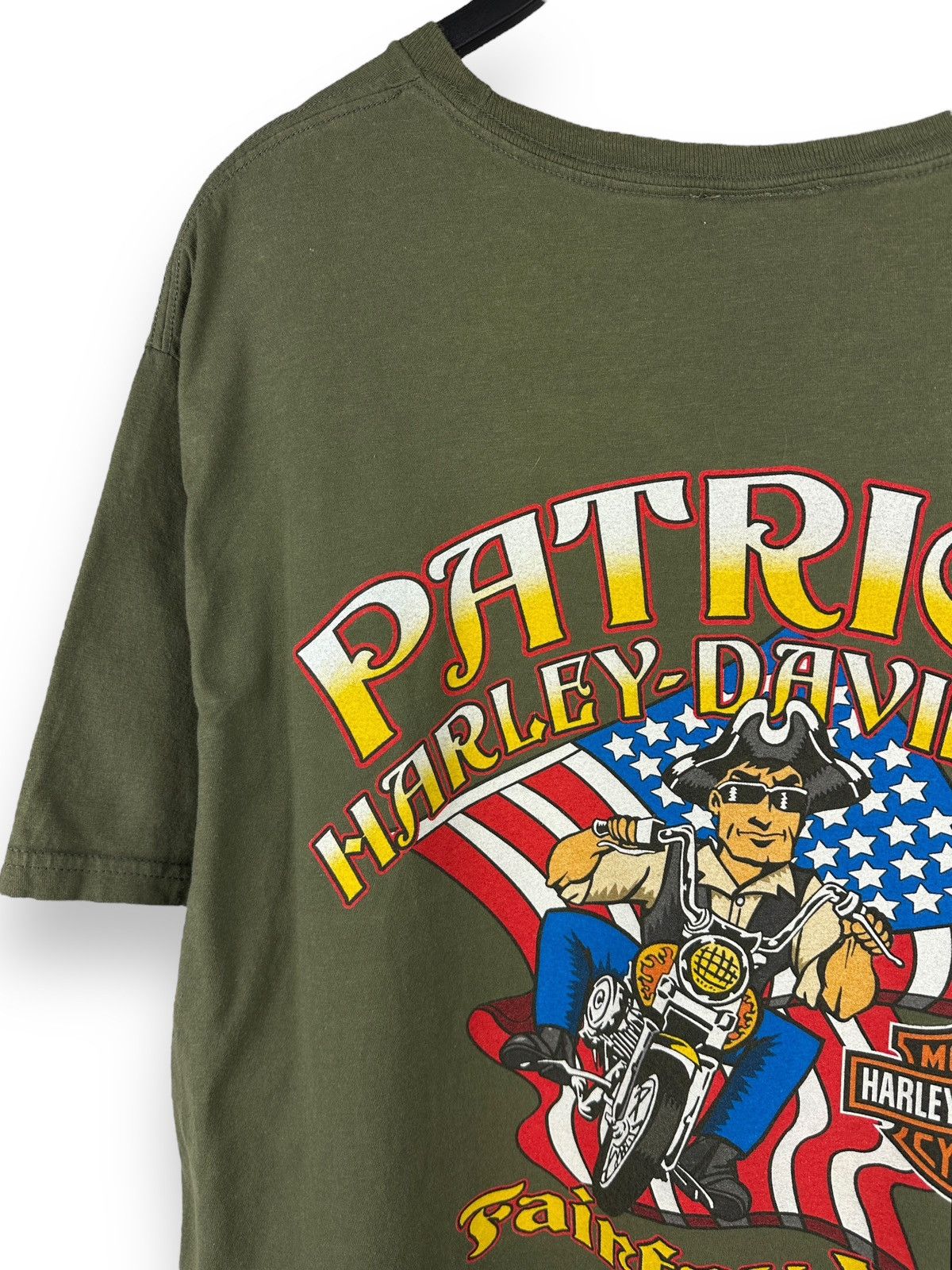 Harley Davidson Vintage Harley Davidson Patriot T-Shirt Size US XL / EU 56 / 4 - 2 Thumbnail