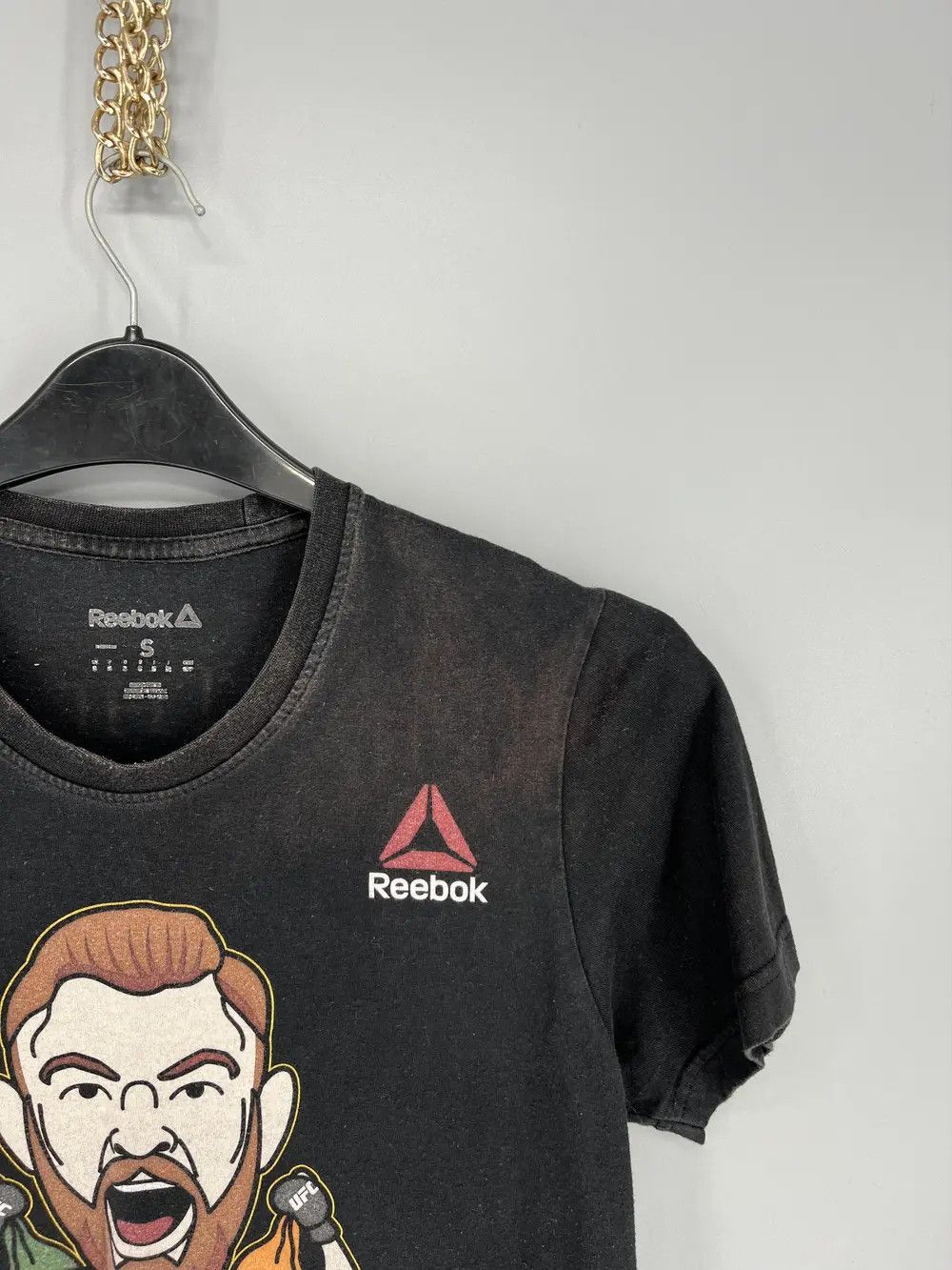 Reebok Vintage Y2K Reebok Conor McGregor Streetwear T- Shirt Size US S / EU 44-46 / 1 - 5 Thumbnail