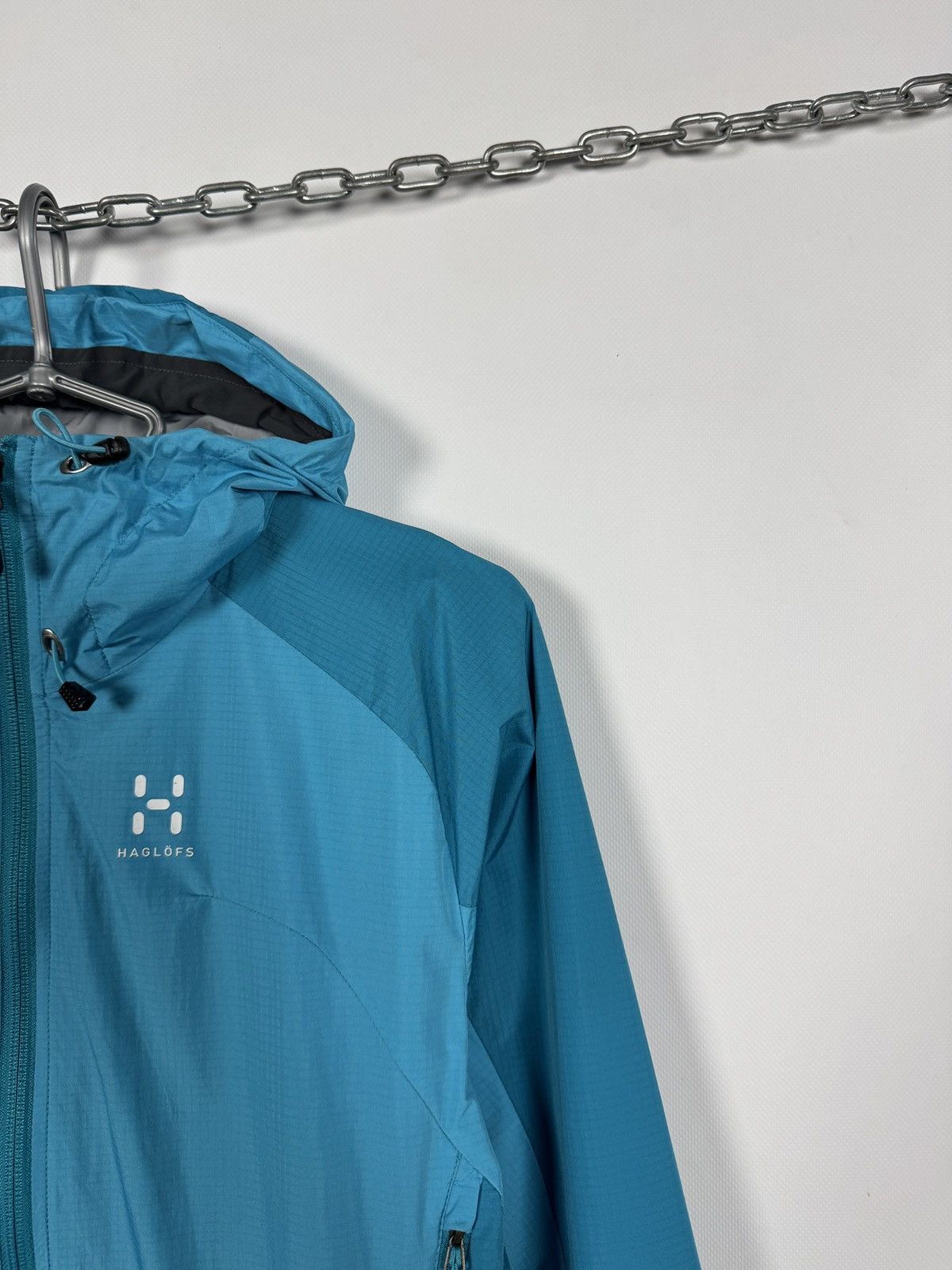 Haglofs Haglofs Windstopper Jacket Outdoor Blue Windbreaker Size M Size M / US 6-8 / IT 42-44 - 2 Thumbnail