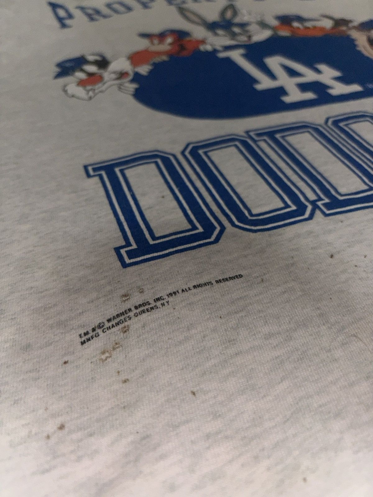 MLB Vintage Dodgers 1991 MLB x Warner Bros Size US XL / EU 56 / 4 - 5 Thumbnail