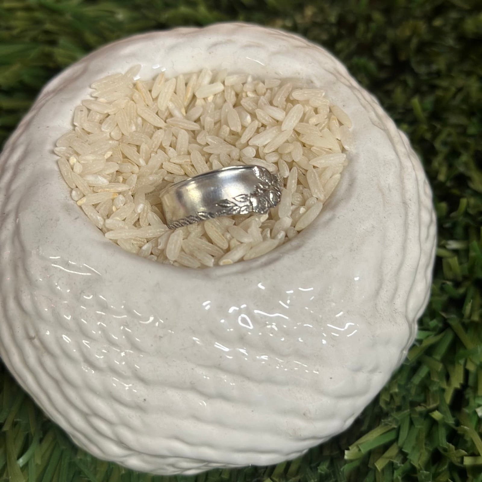 Handmade Floral Ring size 9 Size ONE SIZE - 7 Thumbnail