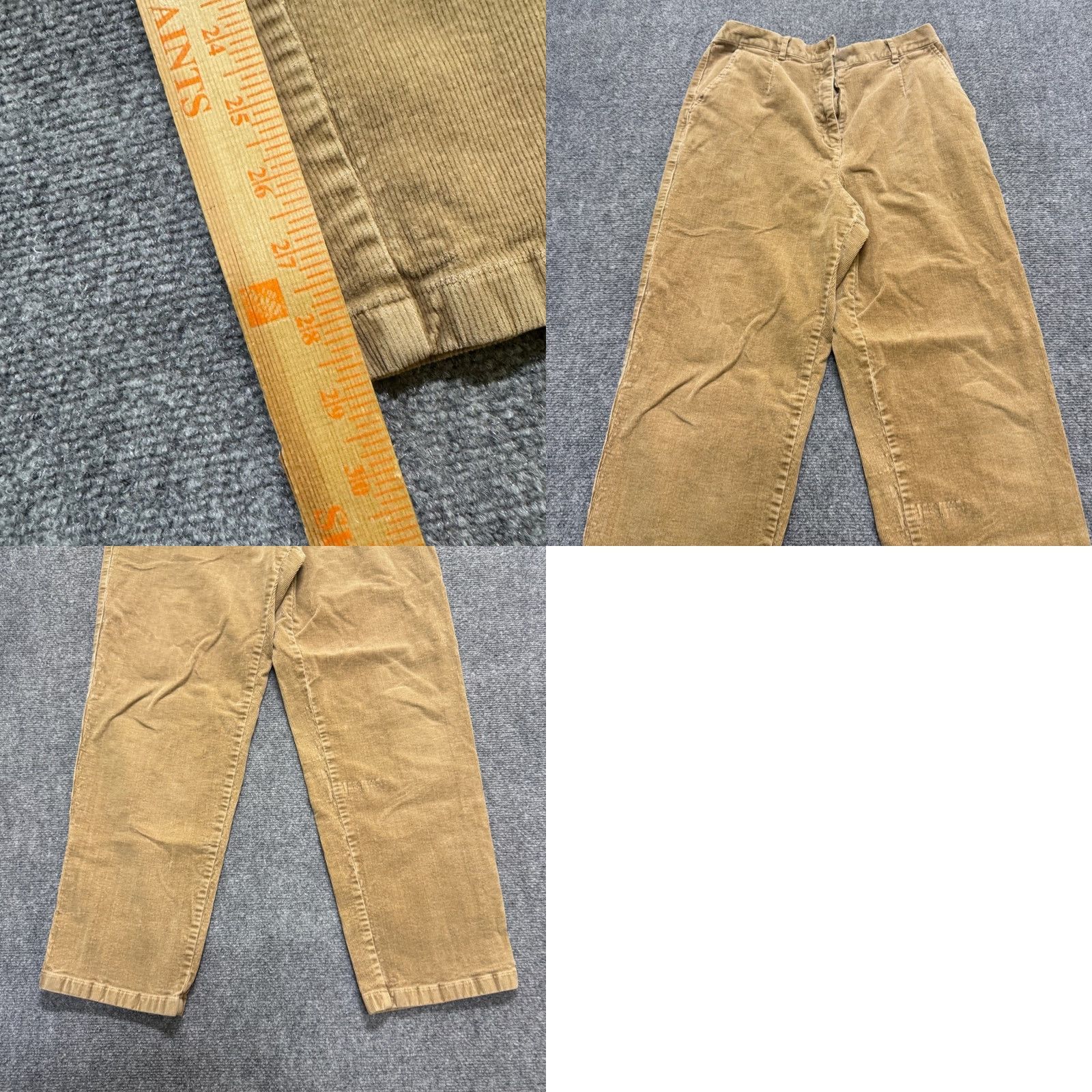 Vintage VINTAGE L.L.Bean Pants Women's 14W Beige Corduroy Cotton Blend Casual Dress Pants Womens Size 36" / US 14 / IT 50 - 8 Thumbnail