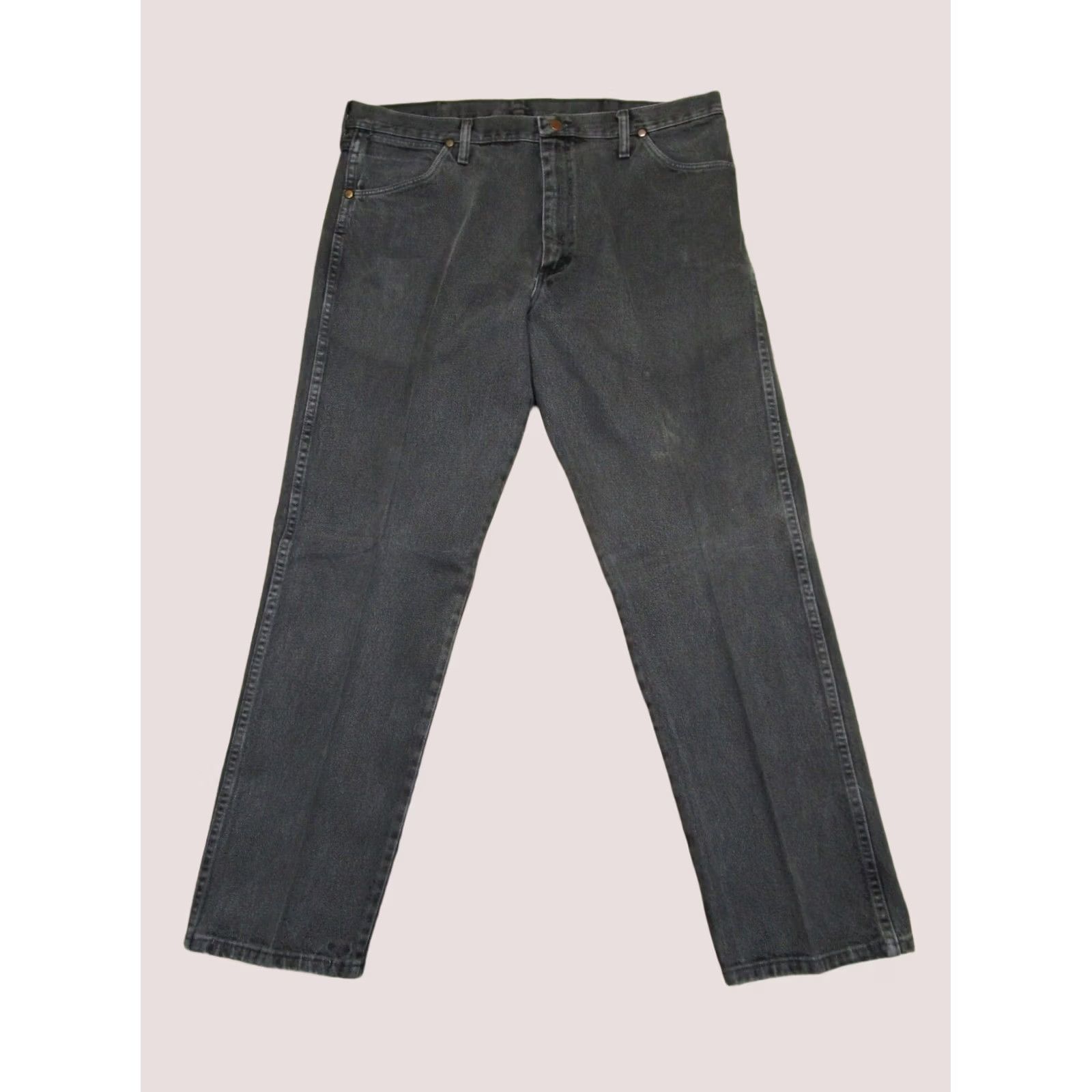 Wrangler Wrangler Jeans Men 38x30 Black Cowboy Cut Original Fit Western Pants Faded Size US 38 / EU 54 - 1 Thumbnail