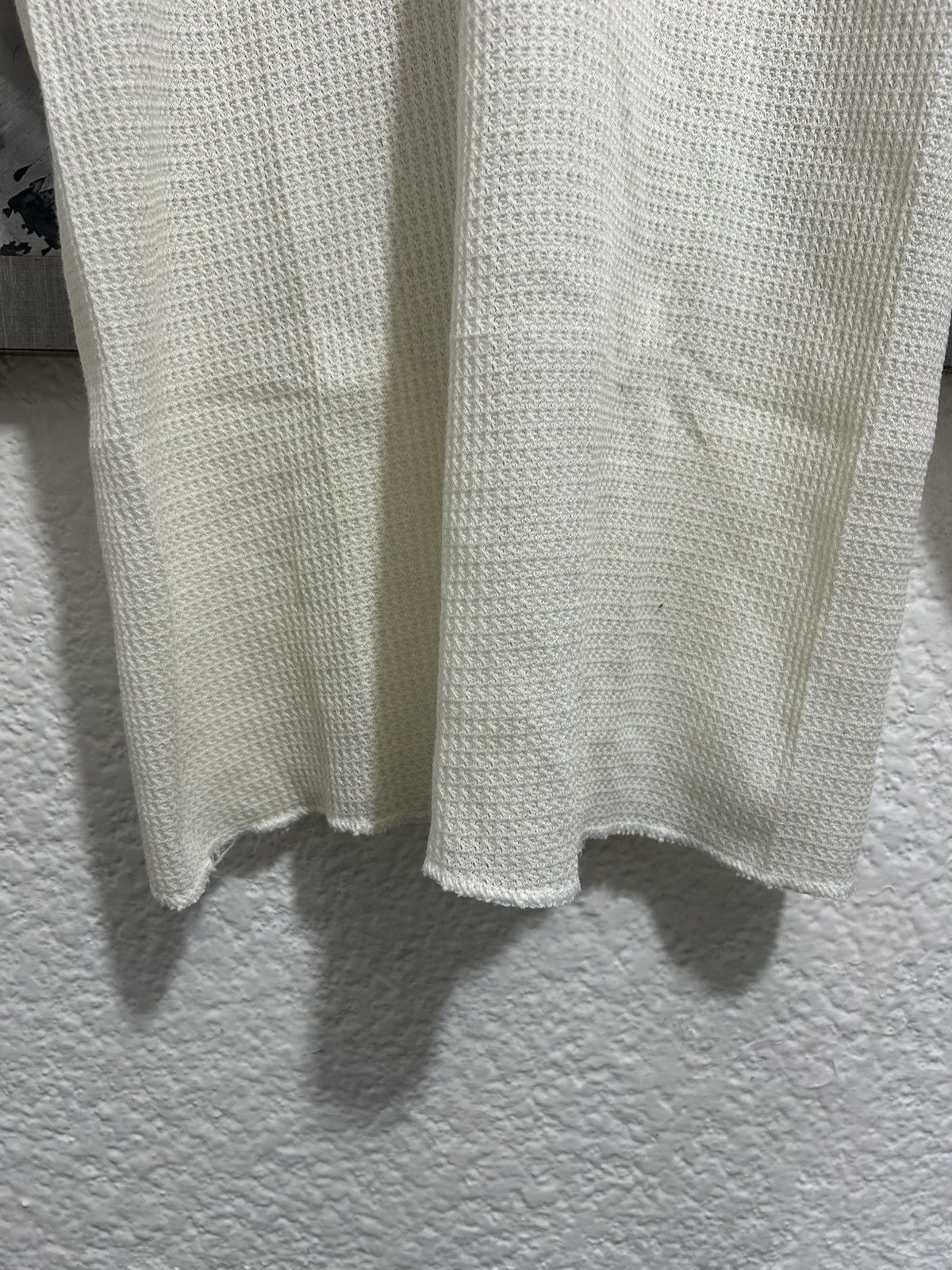 Hanes VINTAGE THERMAL WAFFLE LONG SLEEVE SHIRT Size US M / EU 48-50 / 2 - 2 Thumbnail