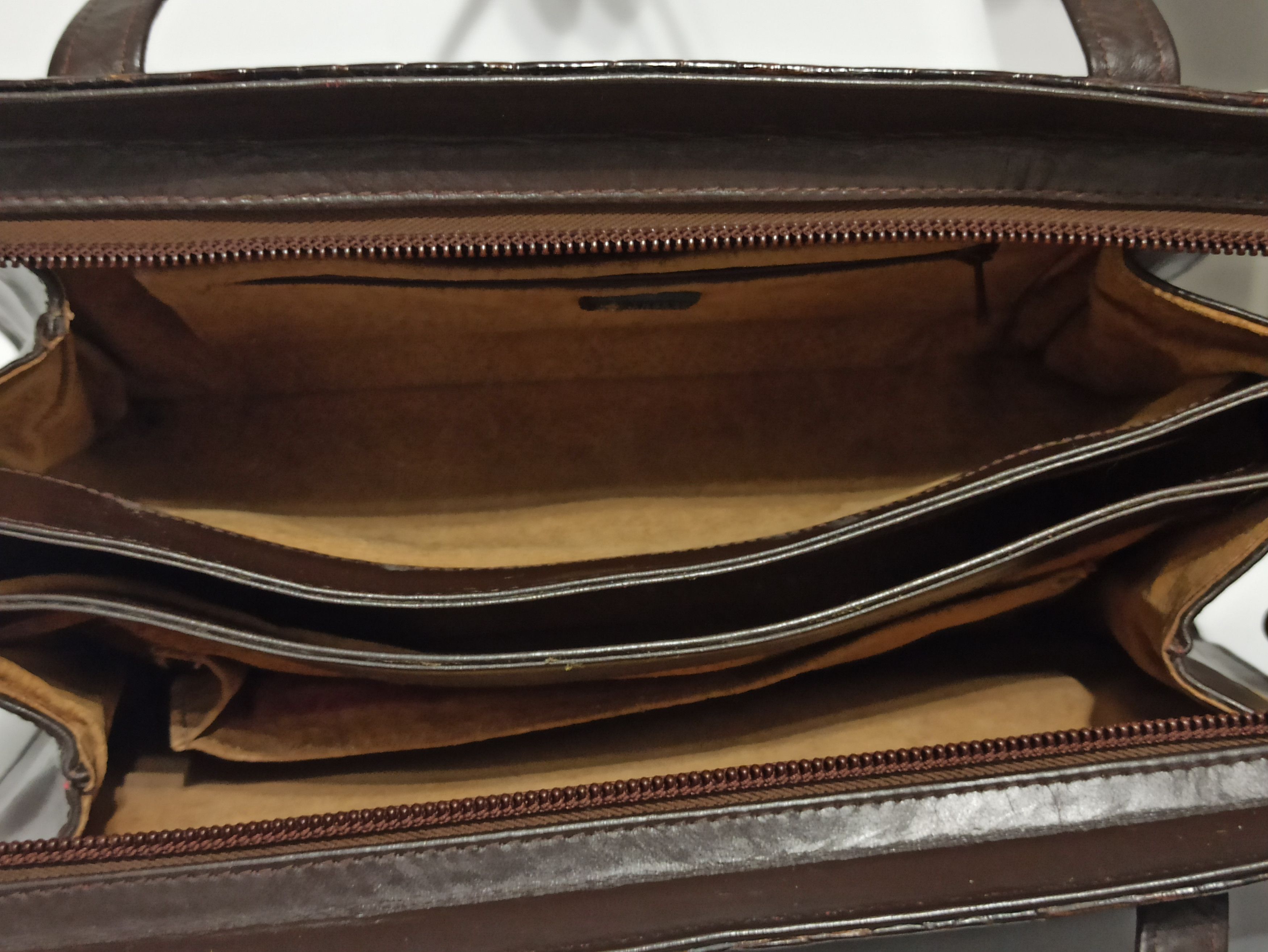 Other J Perez vintage crocodile leather handbag Size ONE SIZE - 9 Thumbnail