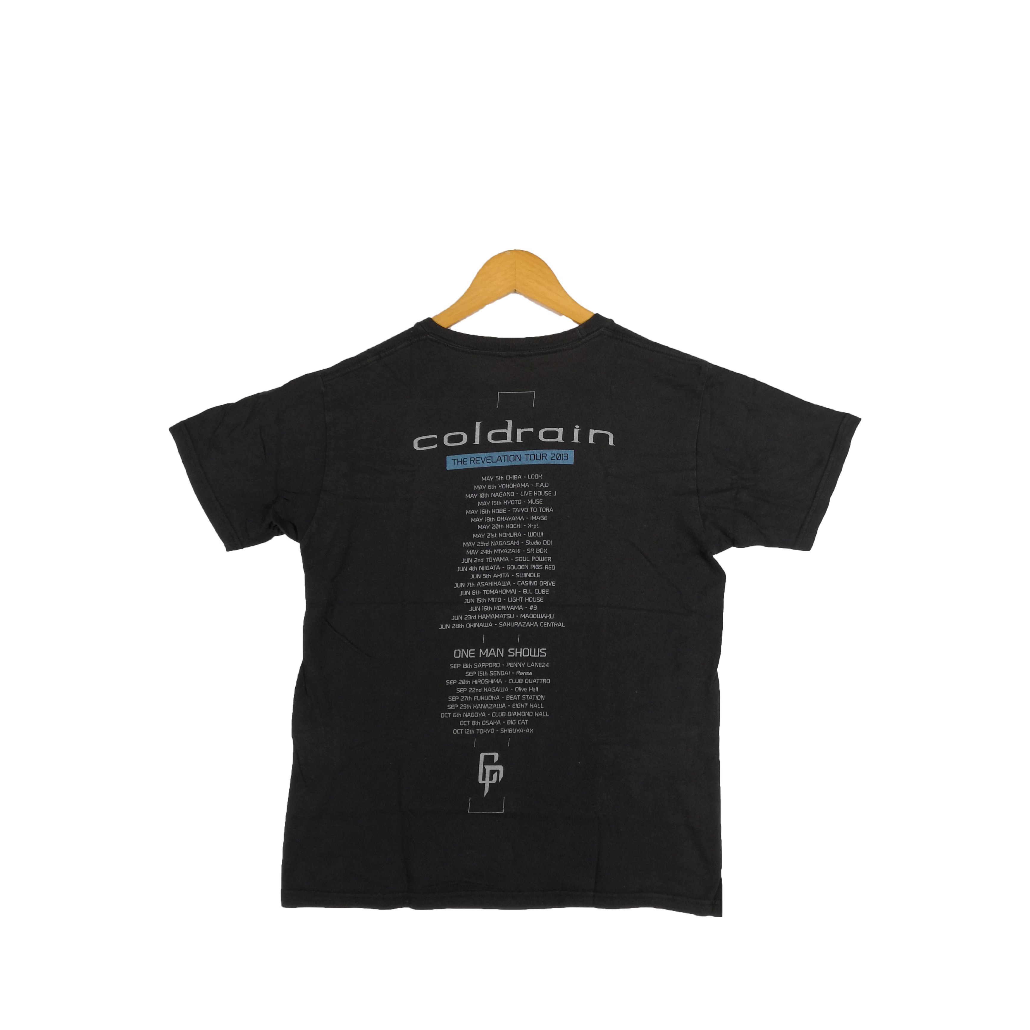 Band Tees Vintage Coldrain T-Shirt Tour Band Concert Crewneck Tees Size US S / EU 44-46 / 1 - 2 Thumbnail