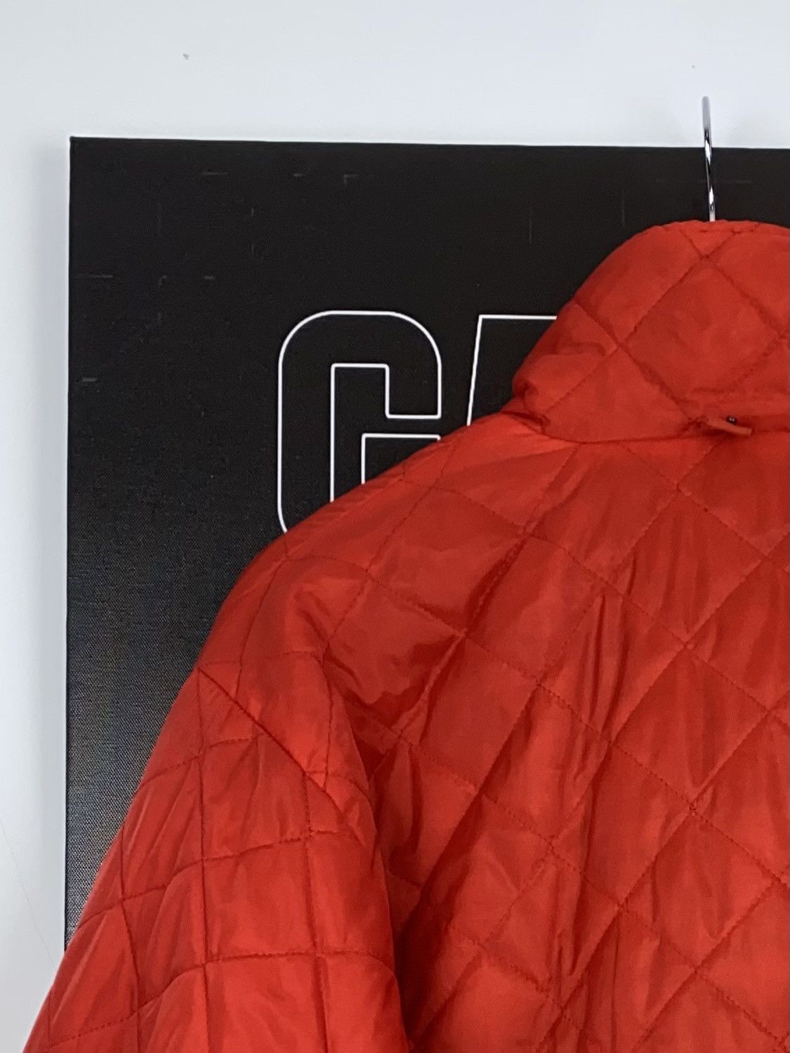 Formula 1 🚨 90s Shell Vintage Quilt Lining Red Nylon Jacket Formula 1 Size US M / EU 48-50 / 2 - 10 Thumbnail