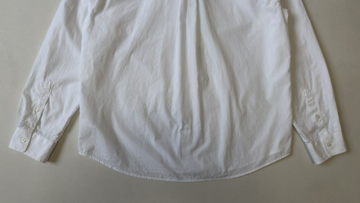 Simone Rocha White Cotton Shirt With Pearl Collar Size US M / EU 48-50 / 2 - 14 Thumbnail