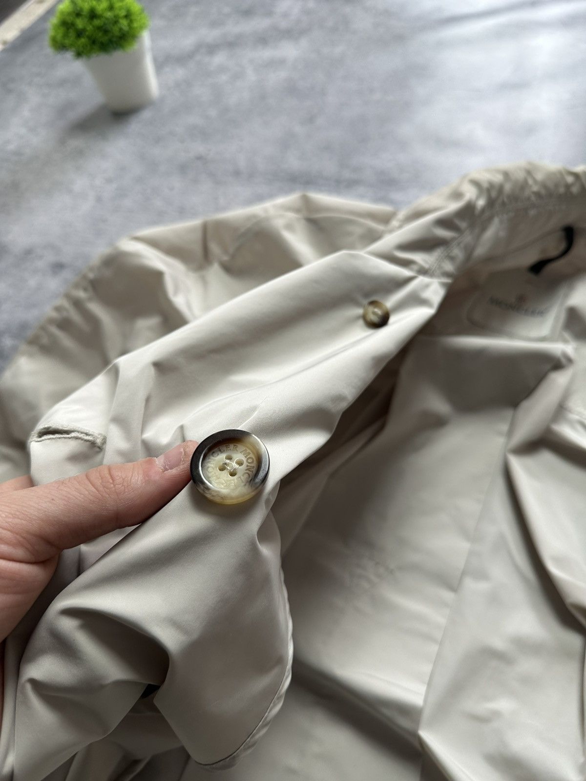 Moncler Moncler Isis Giubbotto Mid Trench Nylon Jacket Coat Size XL / US 12-14 / IT 48-50 - 17 Thumbnail