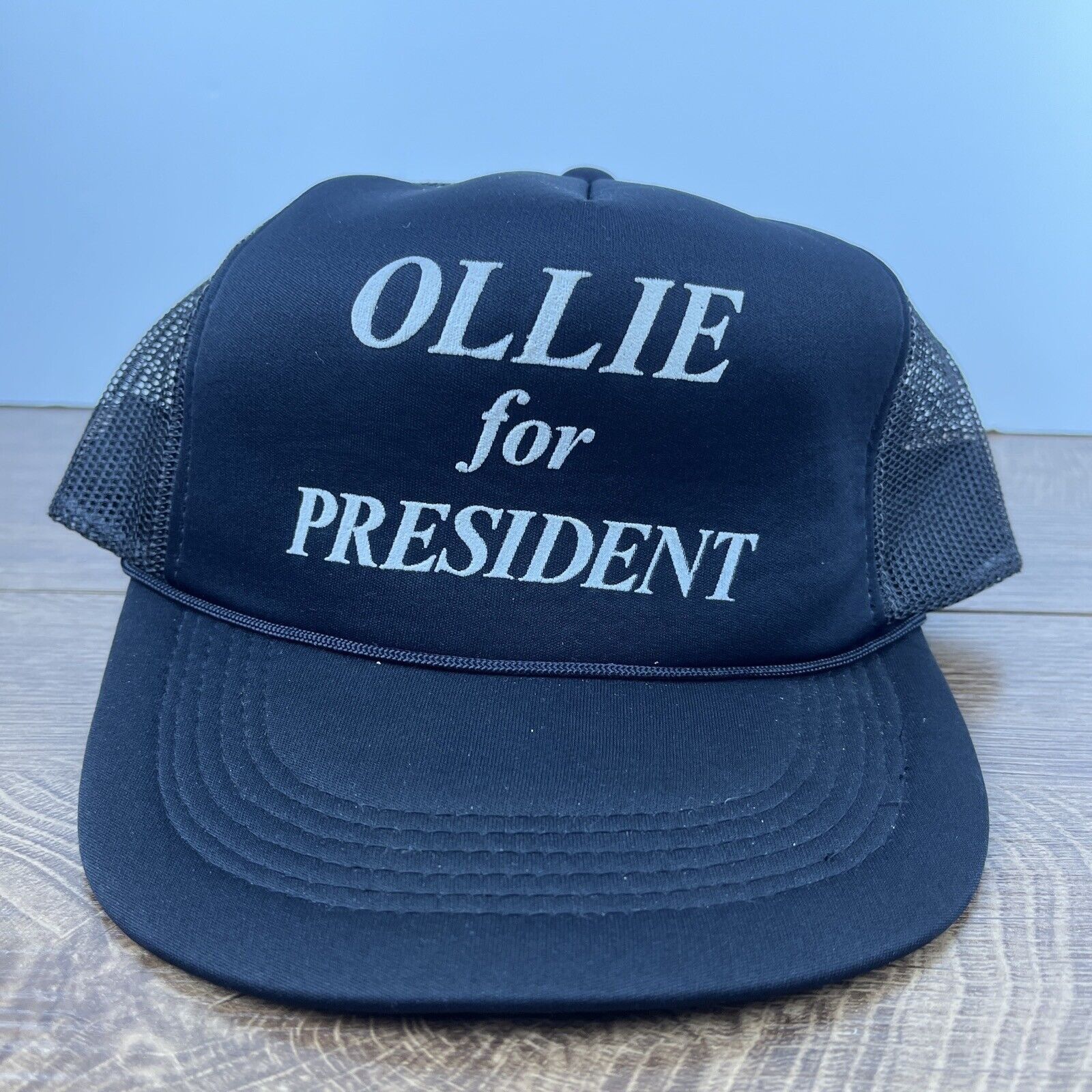 Other Ollie For President Hat Ollie Black Hat Snapback Adjustable Size ONE SIZE - 1 Thumbnail