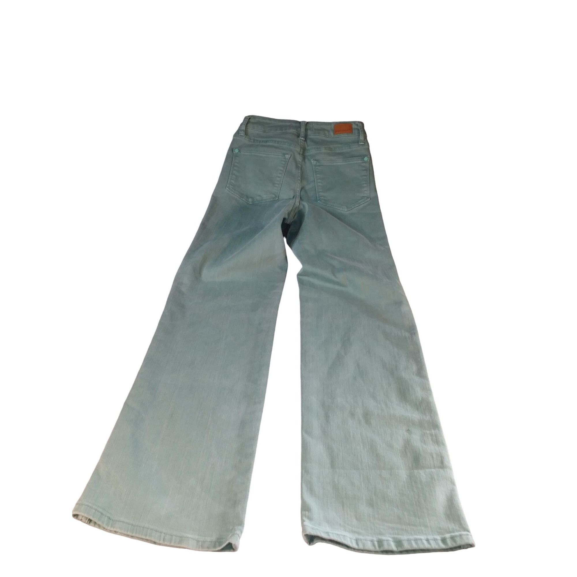 Judy Blue Judy Blue Straight Leg Jeans Women Sz 1/25 High Rise Teal Ga Size 25" / US 0 / IT 36 - 8 Thumbnail