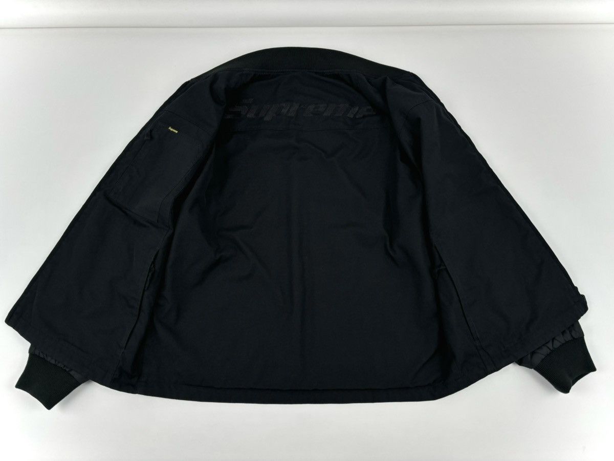 Supreme SUPREME Work Big Logo Reversible Utility Quilted Jacket Size US M / EU 48-50 / 2 - 10 Thumbnail