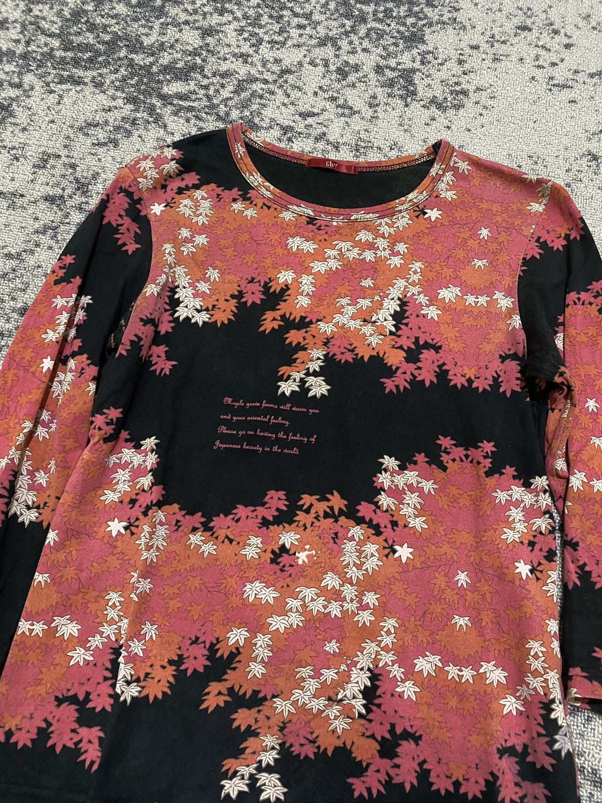 Hysteric Glamour × If Six Was Nine × Japanese Brand Y2k Ewt sakura style longsleeve Size M / US 6-8 / IT 42-44 - 3 Thumbnail