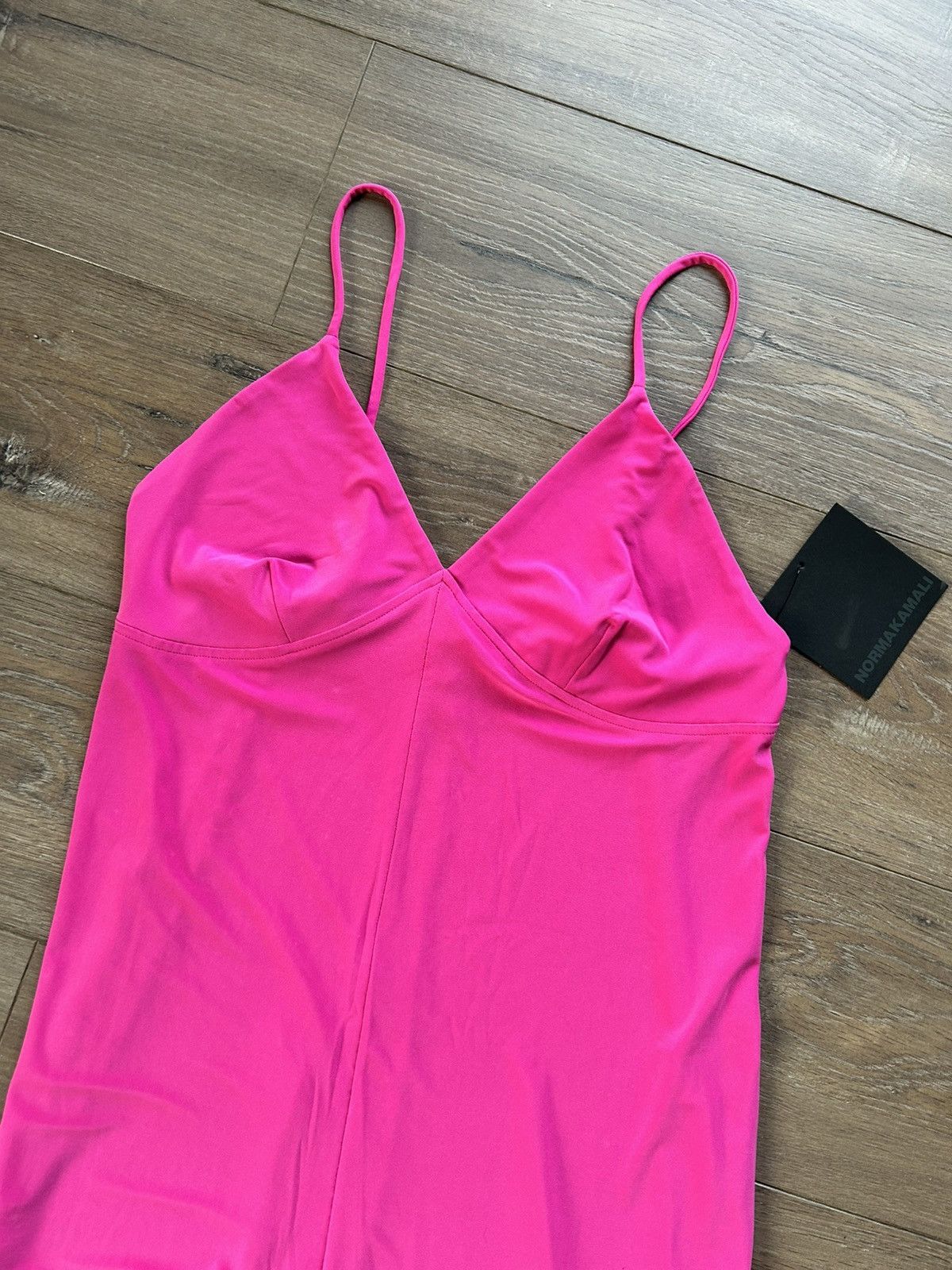 Norma Kamali Norma Kamali pink jumpsuit size L Size 32" / US 10 / IT 46 - 2 Thumbnail