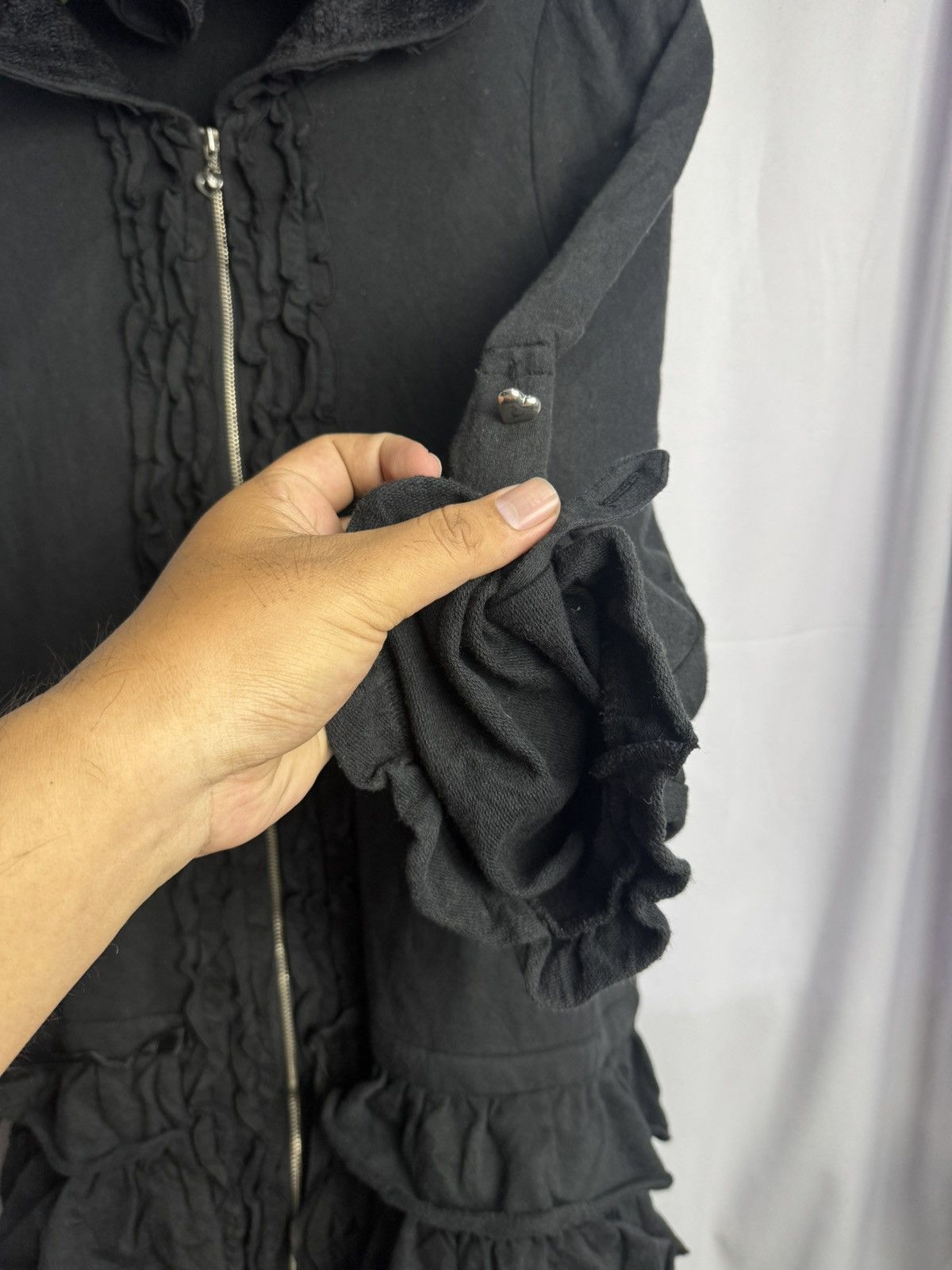 If Six Was Nine Japanese Andlove Ifsix Styled Black Faded Hoodie Size US S / EU 44-46 / 1 - 6 Thumbnail