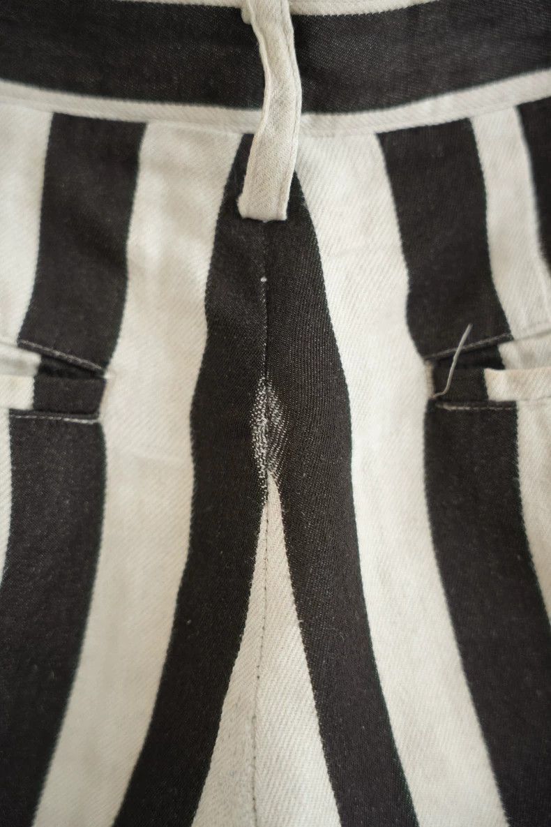 Yohji Yamamoto Yohji Yamamoto Yohji Yamamoto Striped Pants 2006 Spring/Su Size US 26 / EU 42 - 5 Thumbnail
