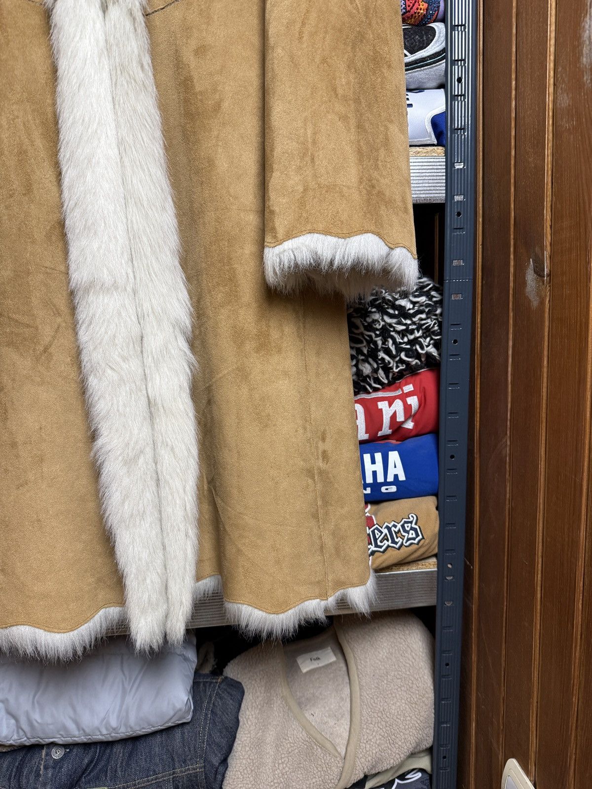 Balmain Crazy Luxury Balmain Brown Sheepskin Coat Size M / US 6-8 / IT 42-44 - 6 Thumbnail