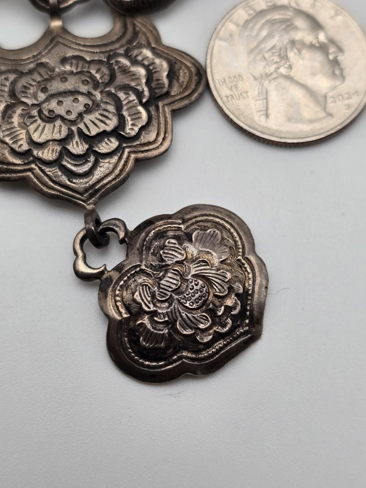Other Dweck Signed Sterling Earrings 4"Statement Dangles Butterfly Size ONE SIZE - 5 Thumbnail