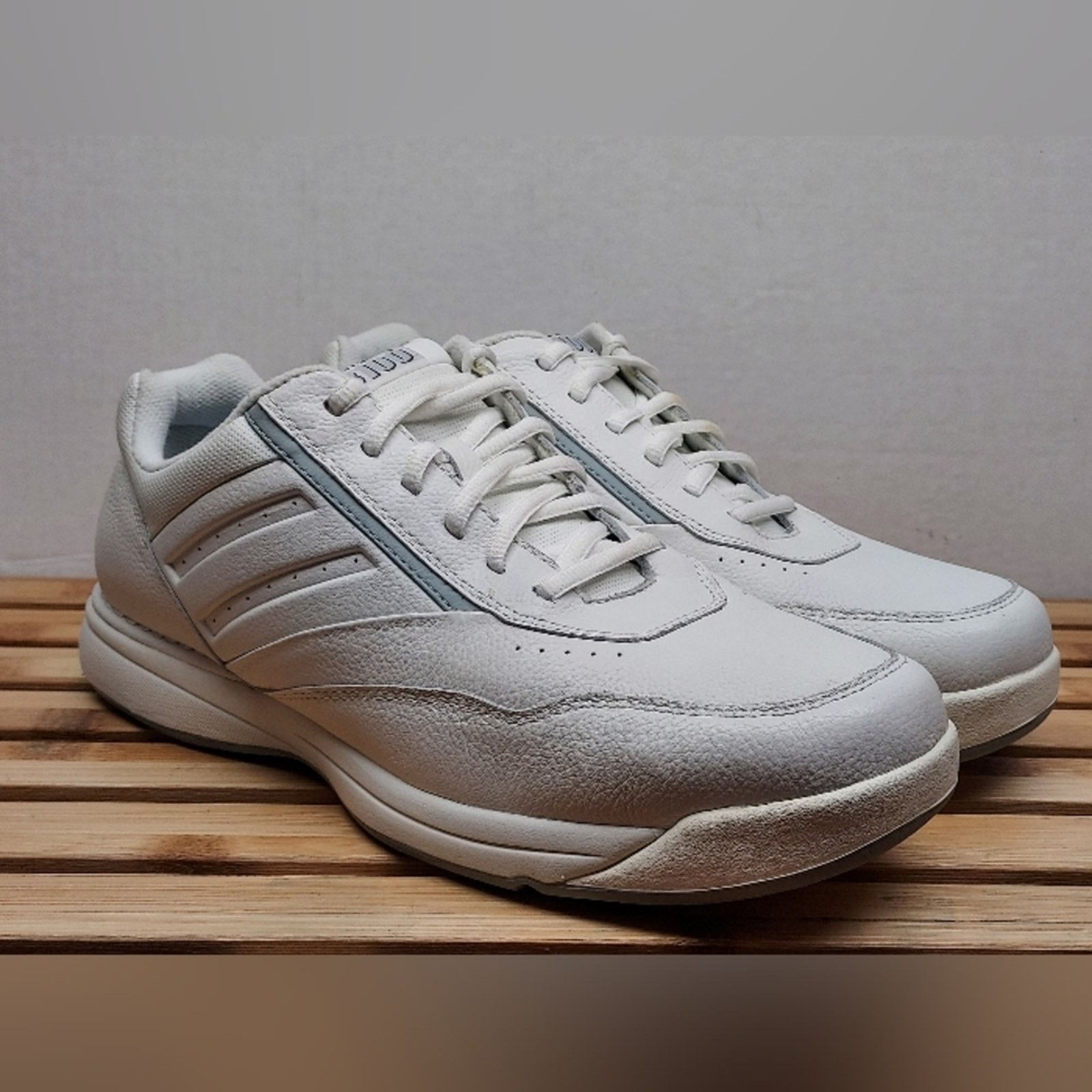 Rockport Rockport Mens | White | Leather 8100 Prowalker Shoes Size 11 Size US 11 / EU 44 - 1 Thumbnail