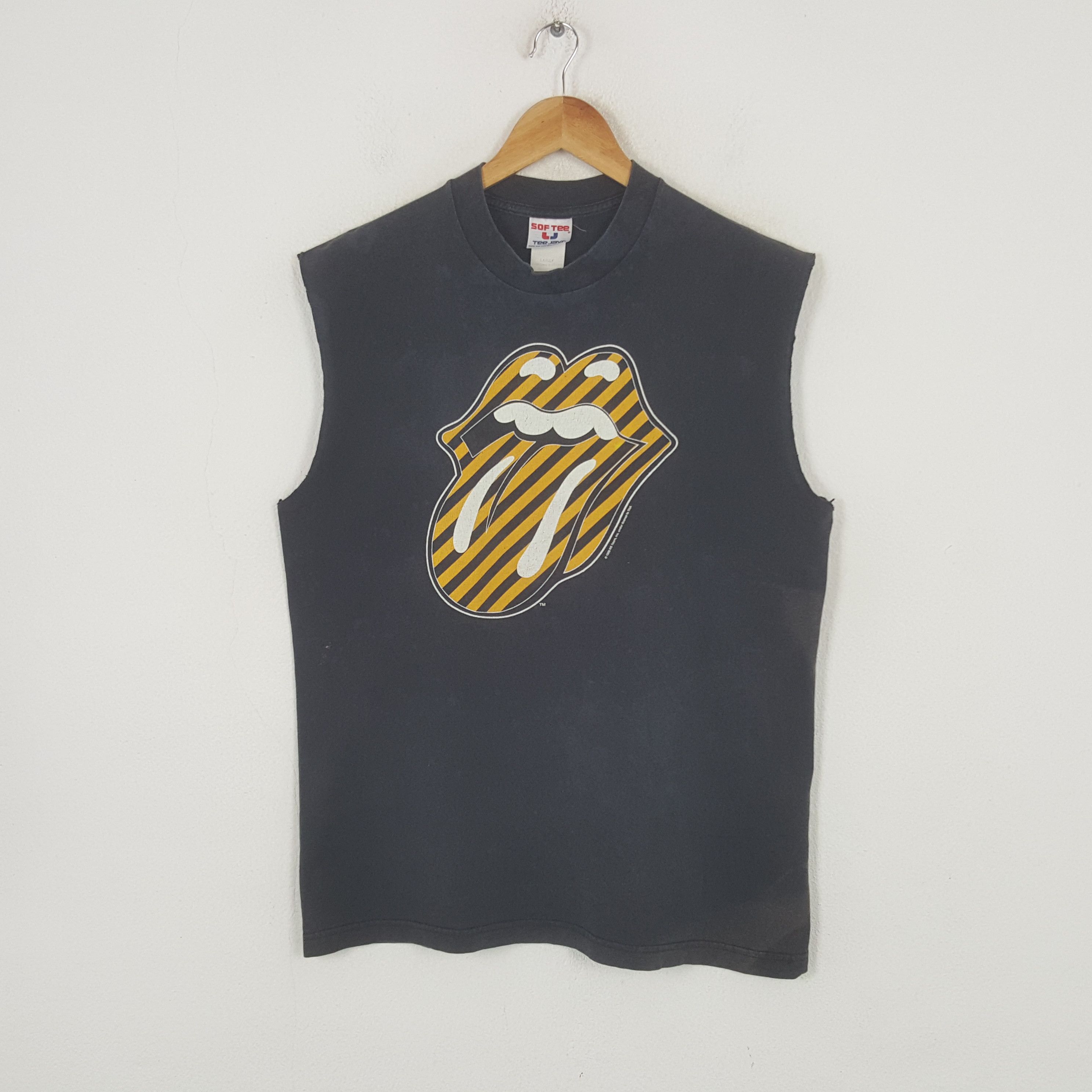 TEE JAYS Vintage Rolling Stones North American Tour 1999 Tshirt RR24 Size US L / EU 52-54 / 3 - 3 Thumbnail