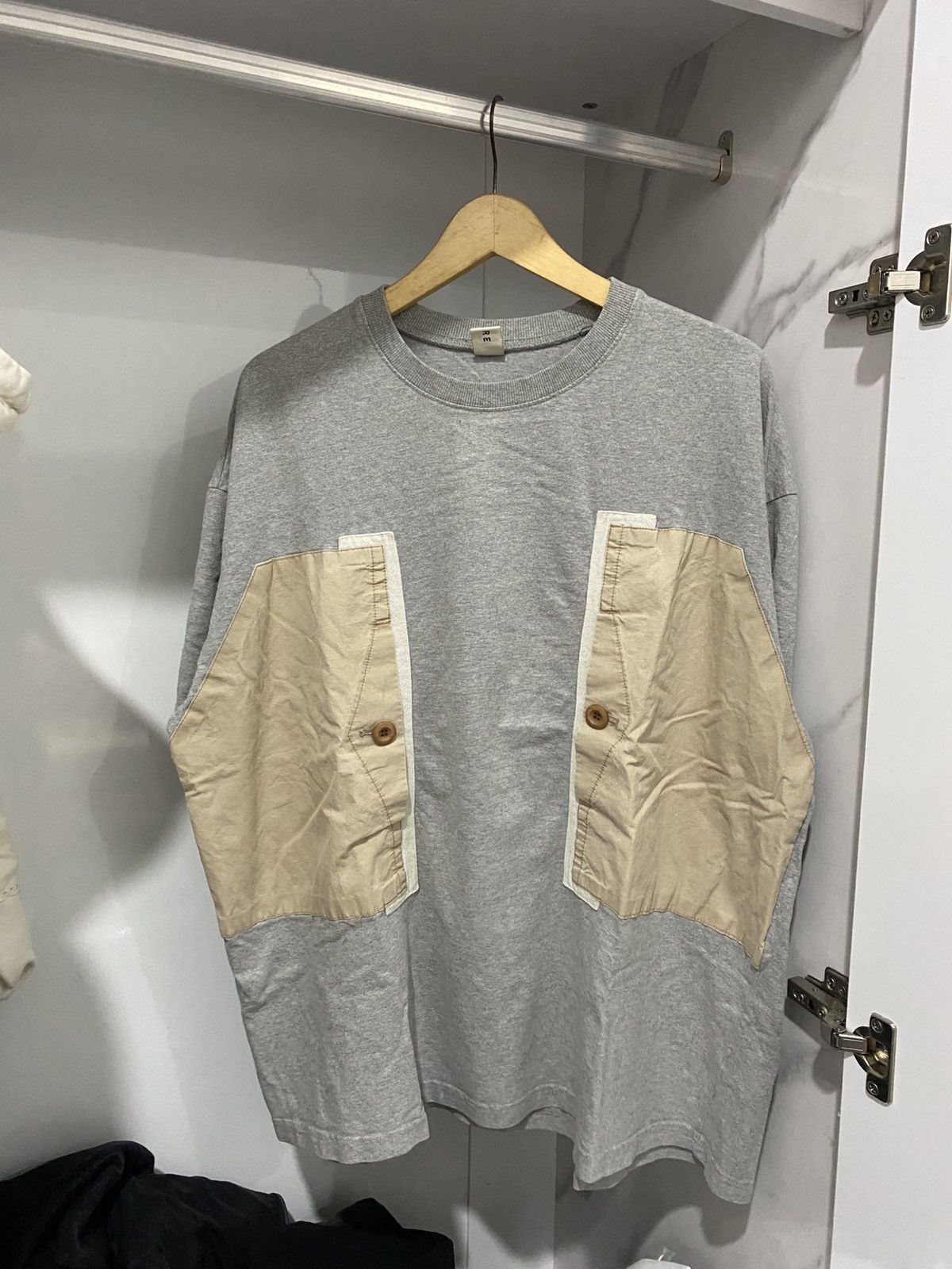 If Six Was Nine × Japanese Brand × Le Grande Bleu (L.G.B.) Rare Japanese Slides Big Pocket Shirt Size US XL / EU 56 / 4 - 1 Thumbnail